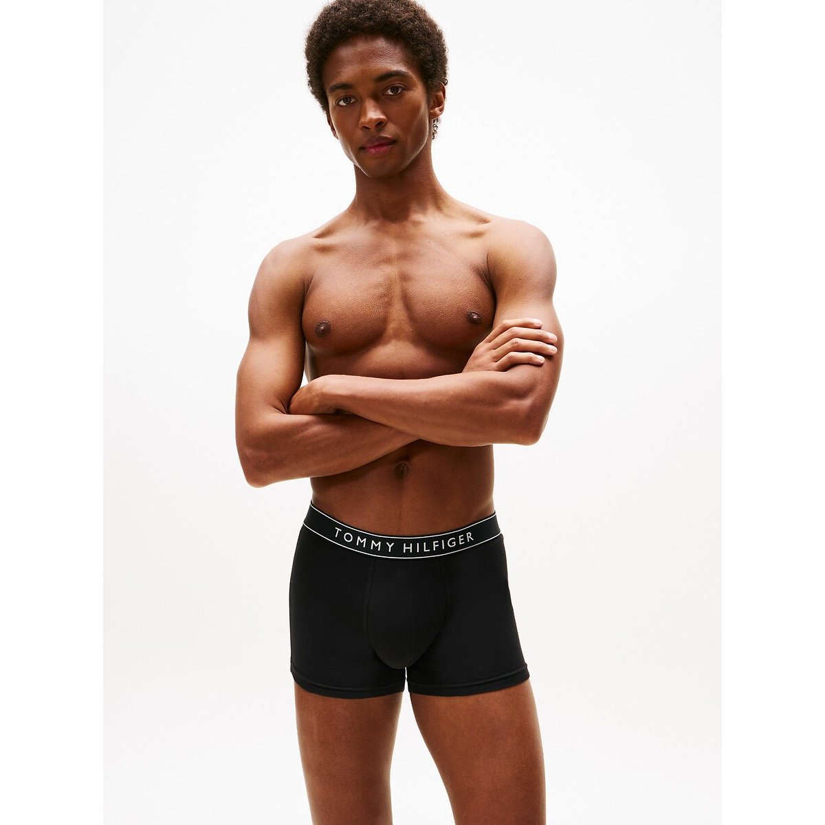 Set van 5 boxershorts zwart, TOMMY HILFIGER