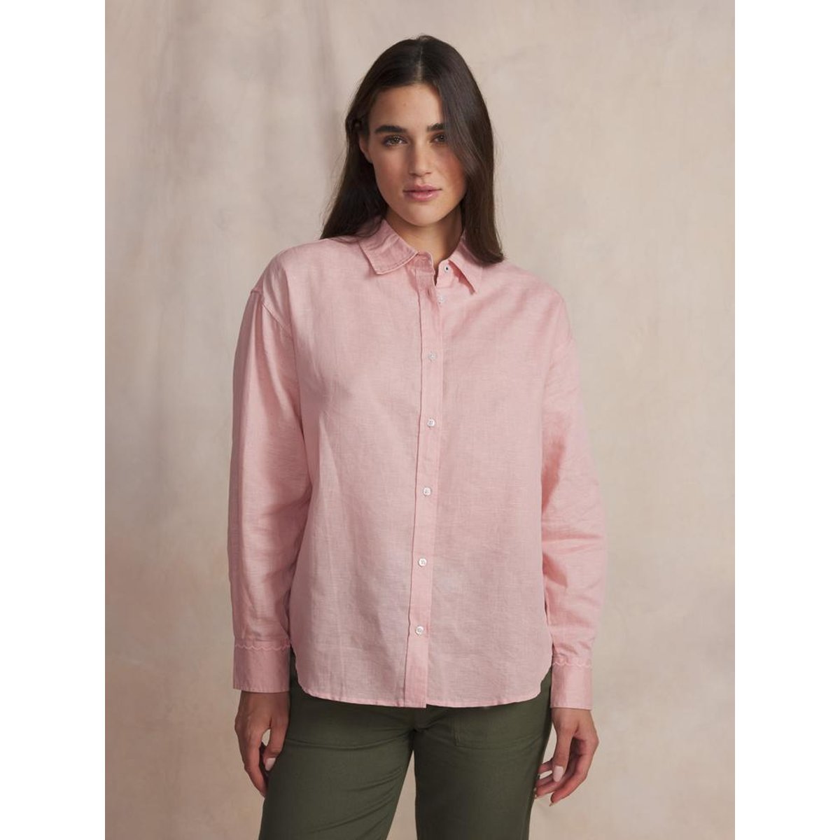 Chemise manches longues TAHISCHE orchidee, TBS