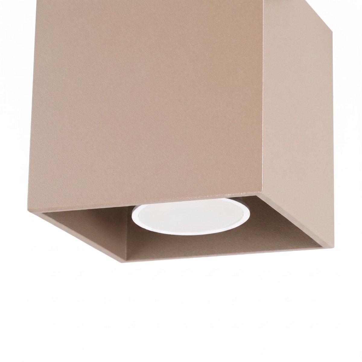Plafonnier Aluminium Taupe GU10 1 Quad taupe, EDEN