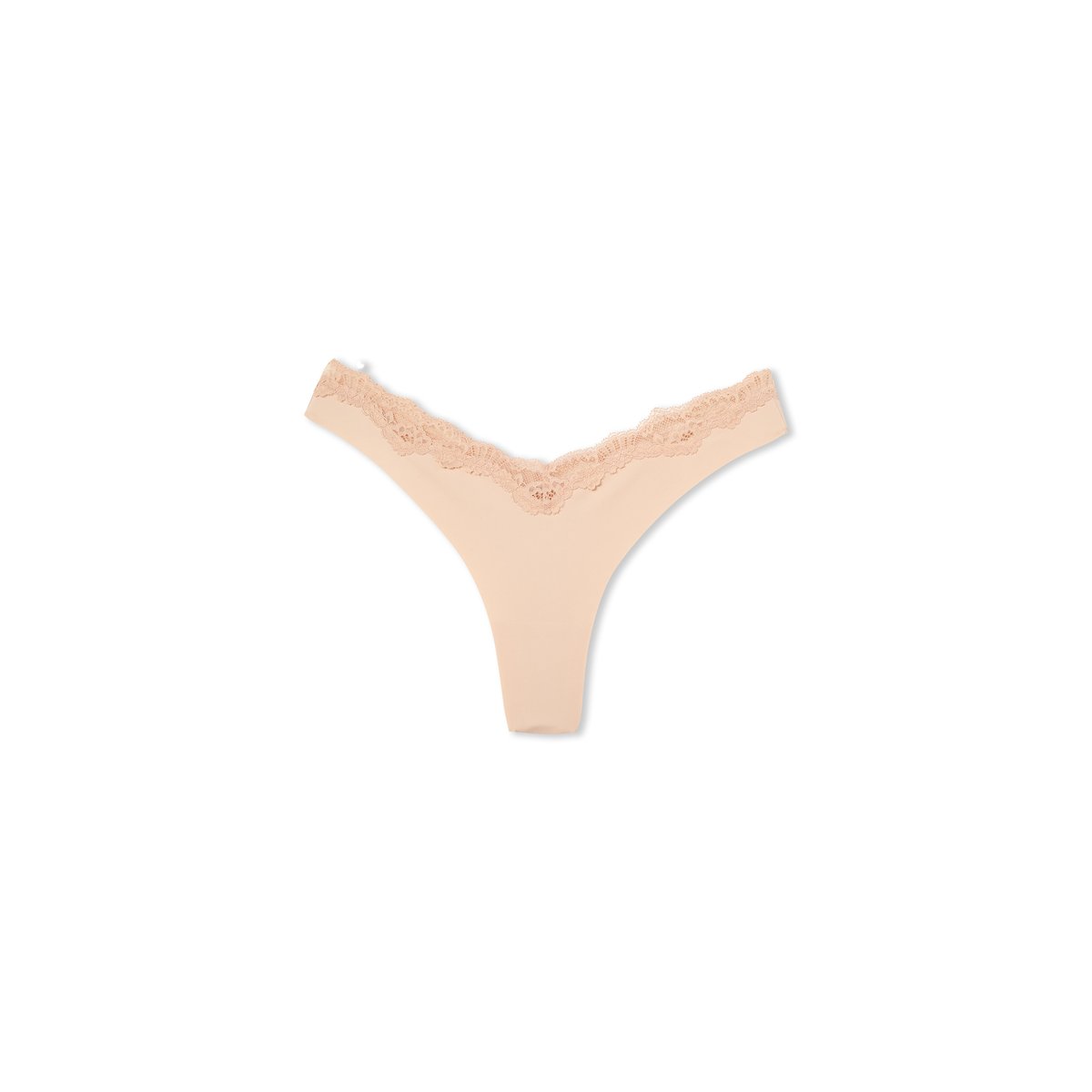 Tanga avec détail dentelle FARA lin, ETAM