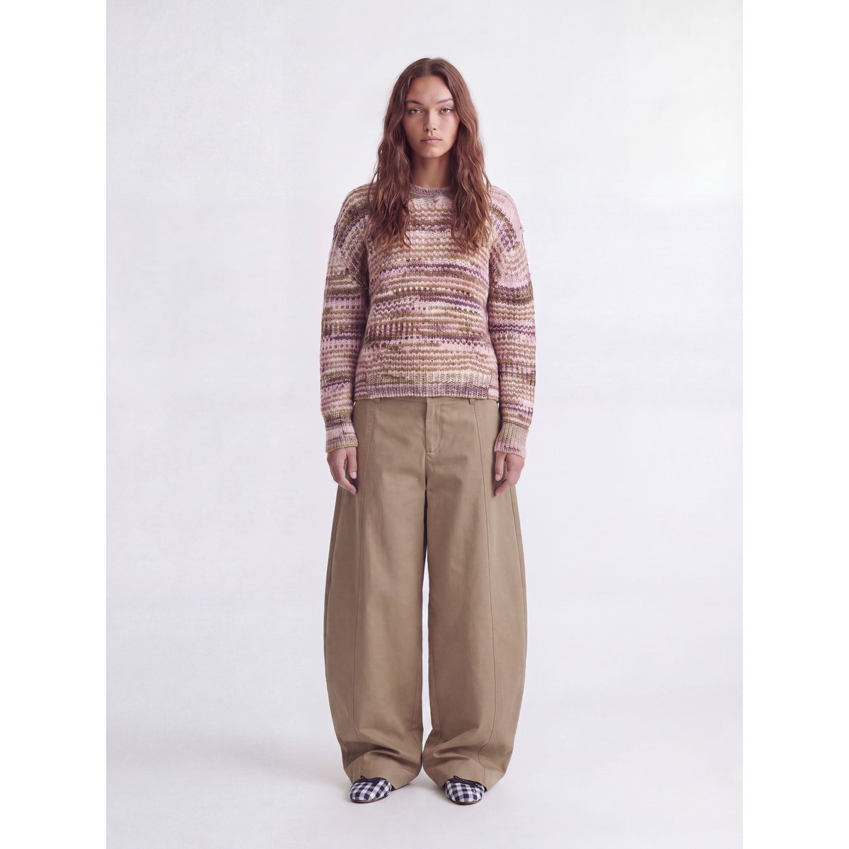 Pull En Maille marron - green moss 1, JJXX