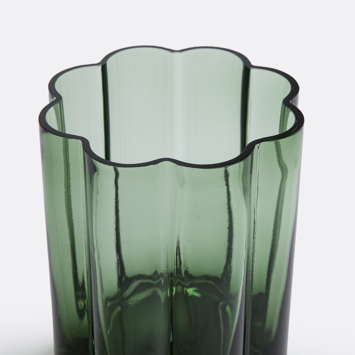 Jarra de vidro âmbar, alt. 20 cm, Helia verde, LA REDOUTE INTERIEURS