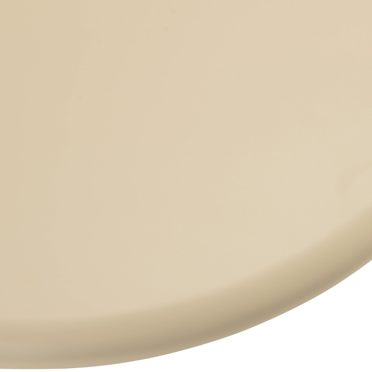 Table basse forme organique couleur beige effet béton LINEA beige, PIER IMPORT