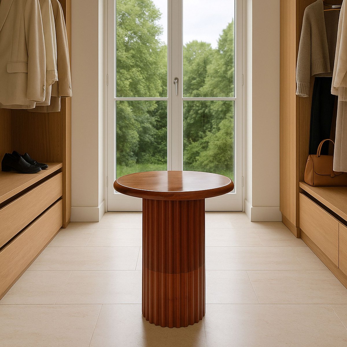 Meuble d'appoint en bois de manguier, ALTA marron, NOW'S HOME