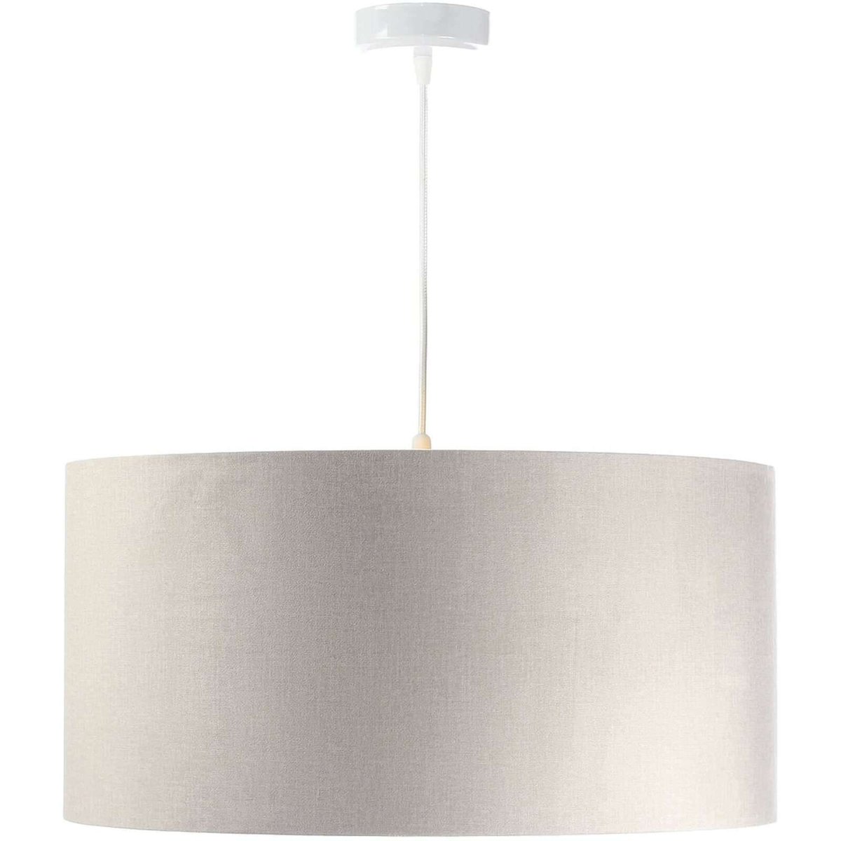 Suspension en velours, GLAM crème et doré brillant, BPS KONCEPT