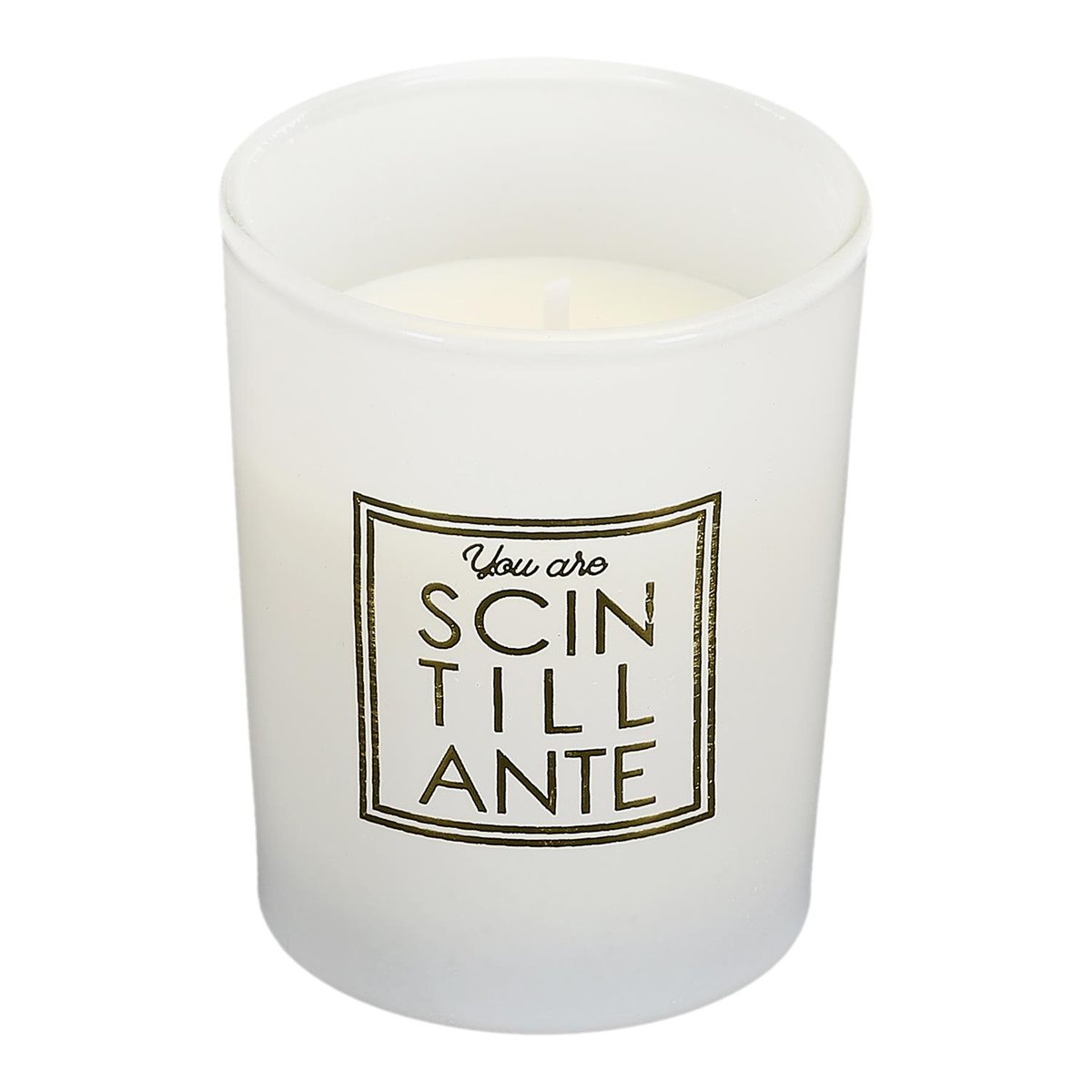 Coffret de 4 bougies senteur fleur de coton You are multicolore, EDEN