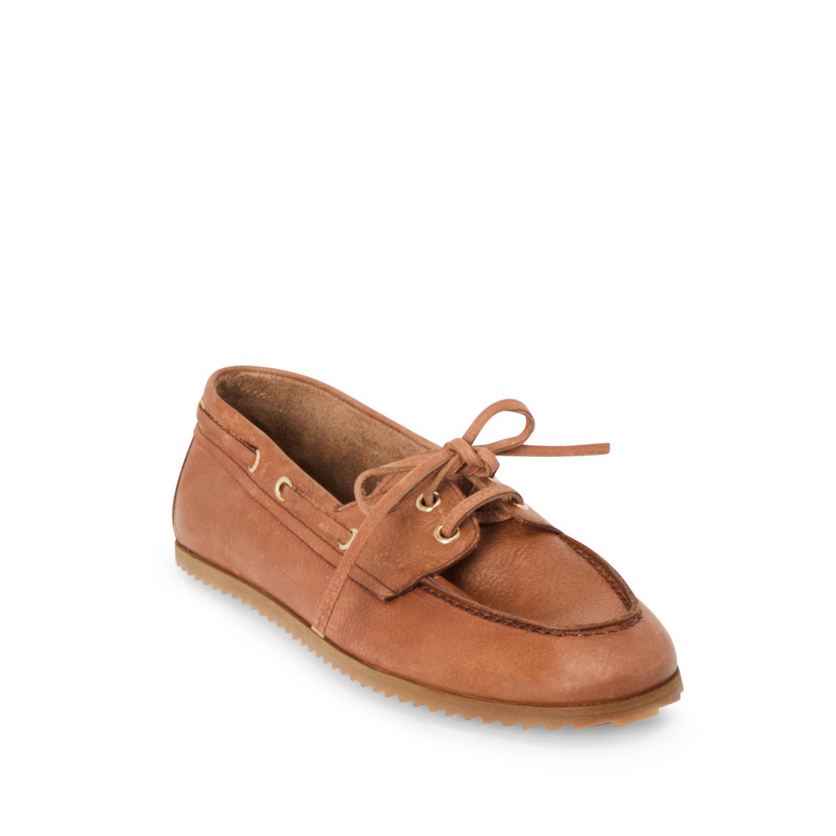 Derby en cuir BARNABE cognac, MELLOW YELLOW