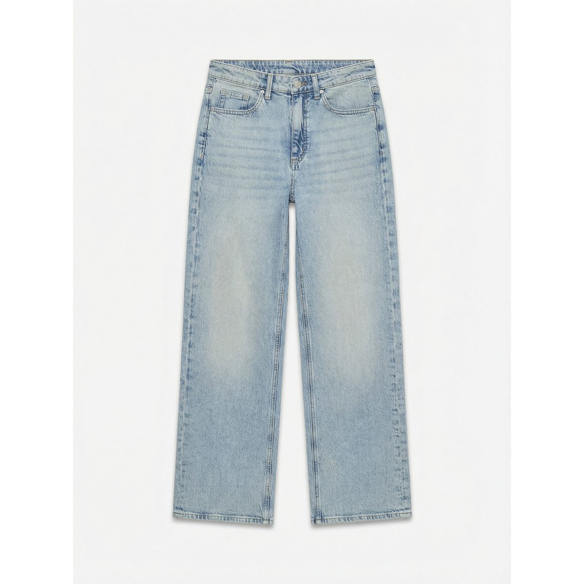 Jean À Coupe Large light blue denim, VERO MODA