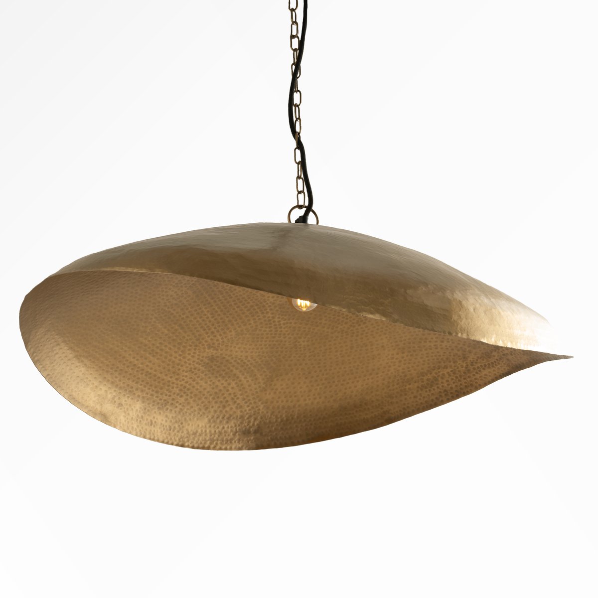 Suspension en métal 72 cm - ELORA doré, MAISON PAVANE