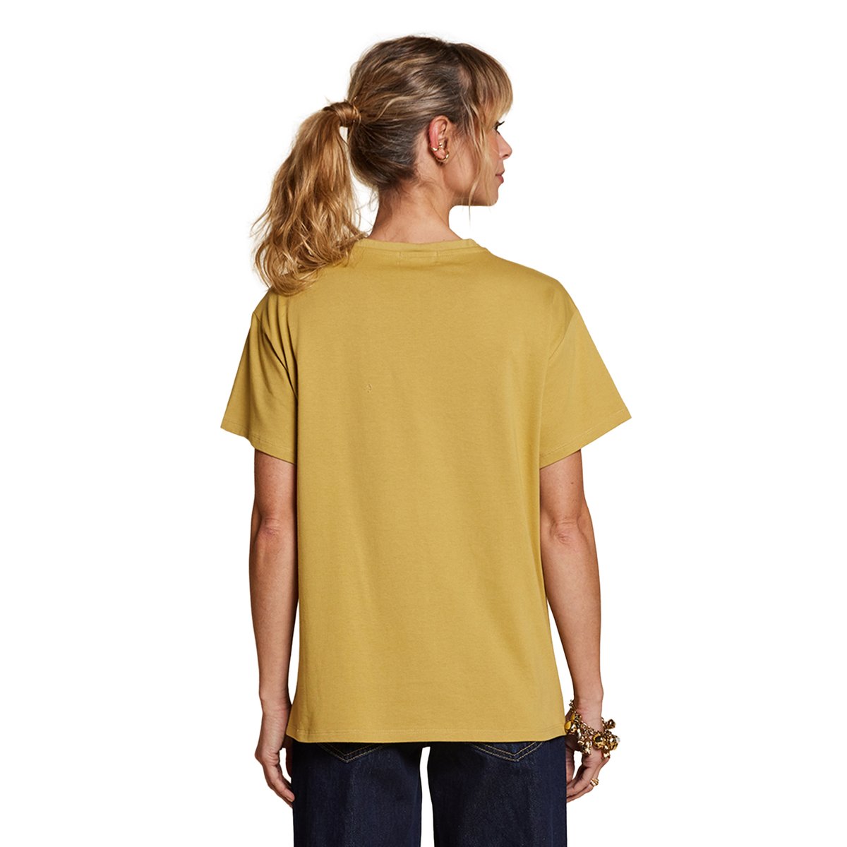 T-shirt manches courtes coton bio olive, ENVIE DE FRAISE