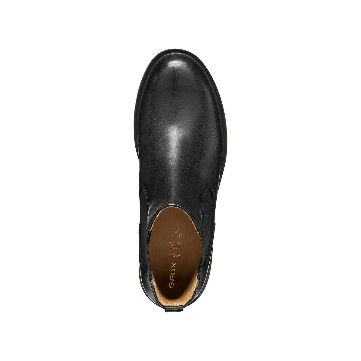 Botines Chelsea de piel SPHERICA EC1 B negro, GEOX