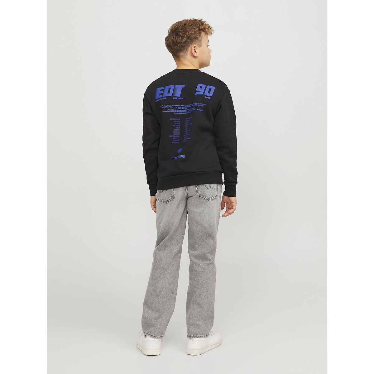 Loose Fit Jeans grey denim, JACK & JONES JUNIOR