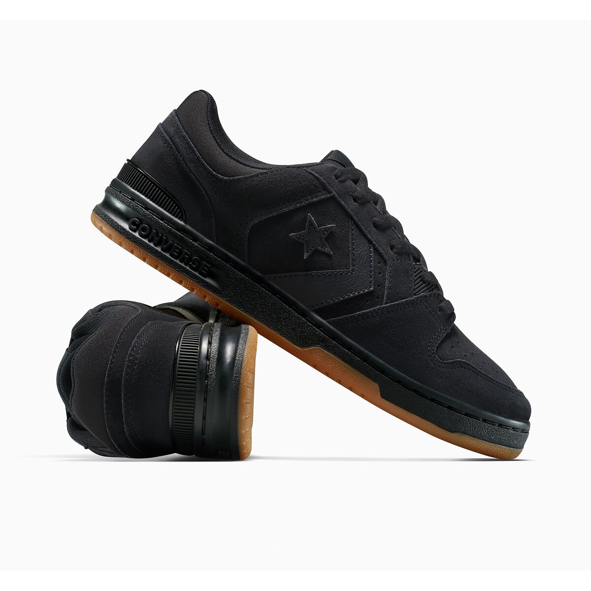 Baskets Converse CL98 noir/noir/marron gomme, CONVERSE
