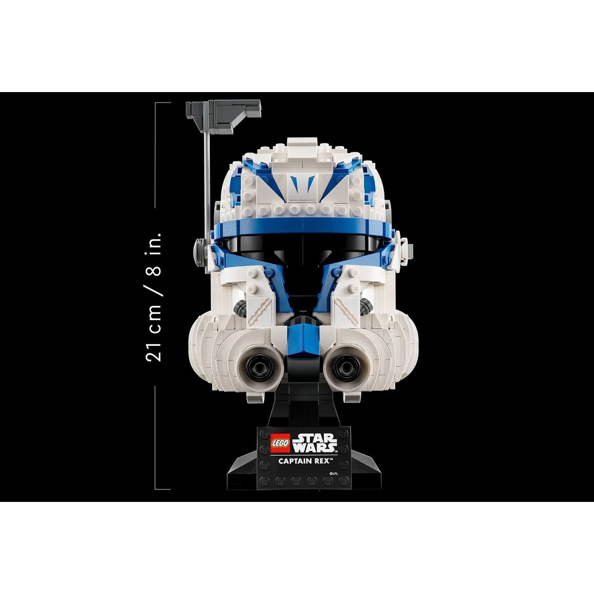 Casque du Capitaine Rex LEGO Star Wars - Modèle 75349 à Construire pour Adultes multicolore, LEGO
