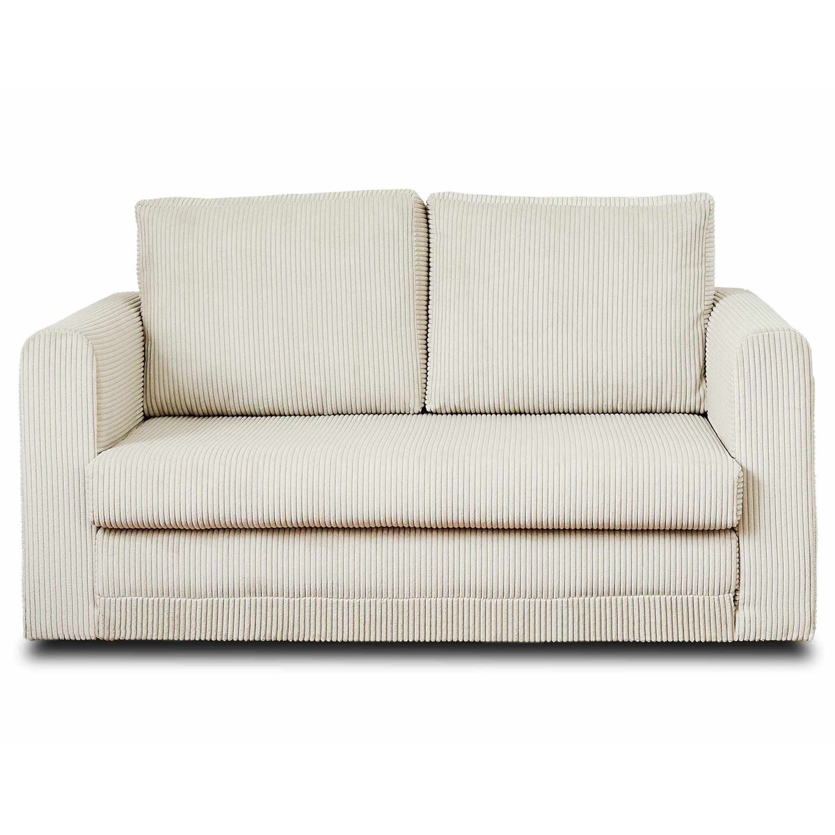Canapé Convertible 2 places - MARILIA beige, BEST MOBILIER