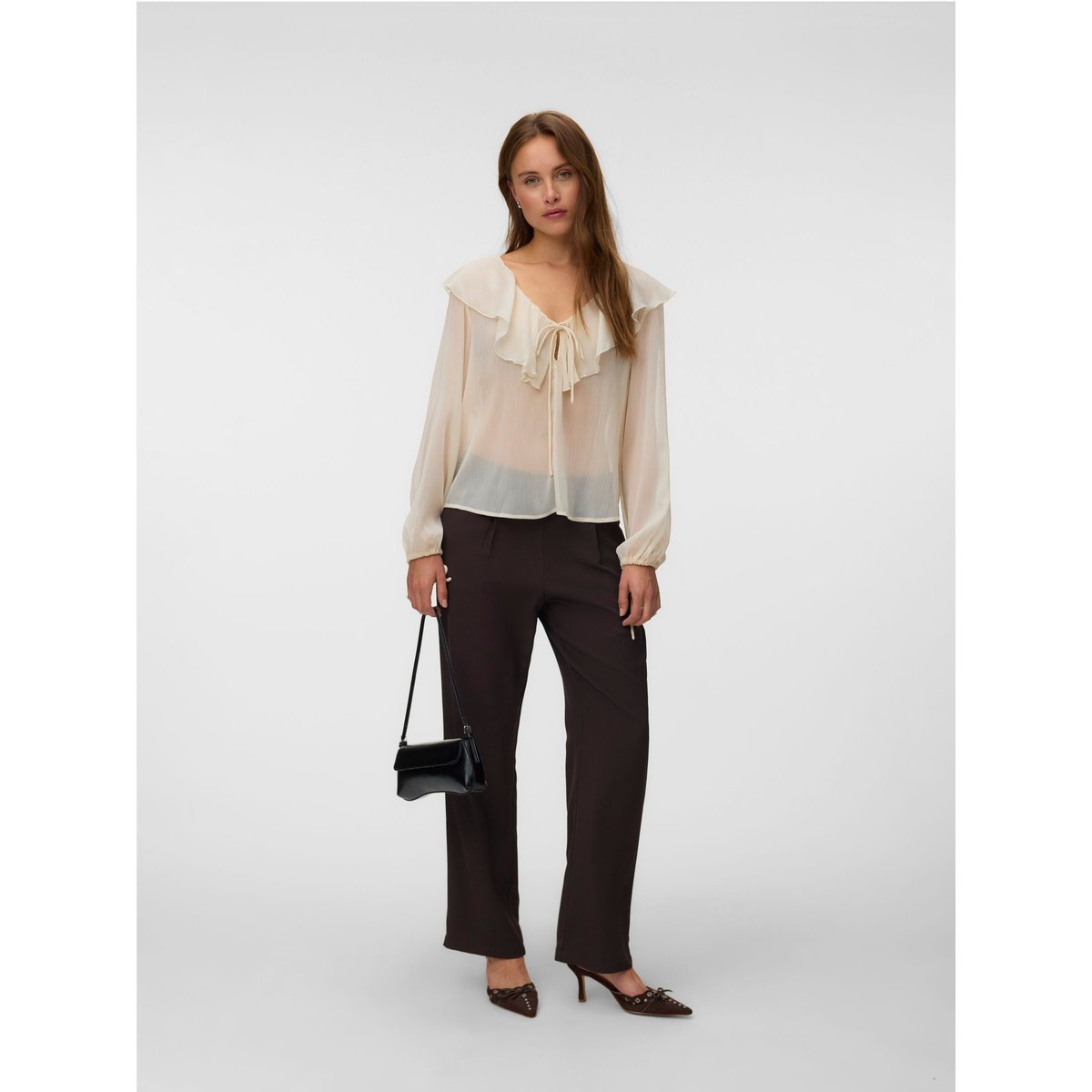 Blouse whitecap gray, VERO MODA