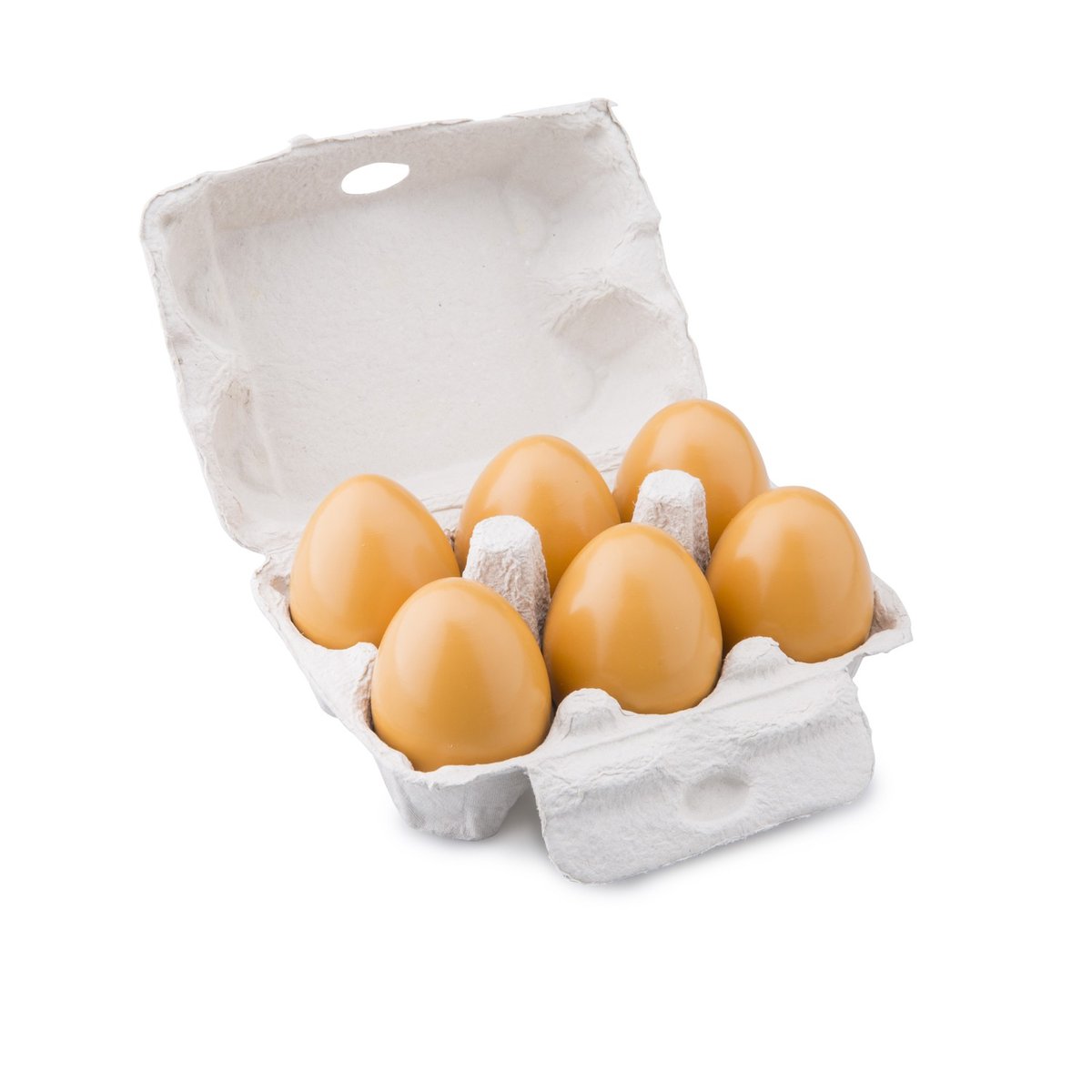 Oeufs en bois beige, NEW CLASSIC TOYS