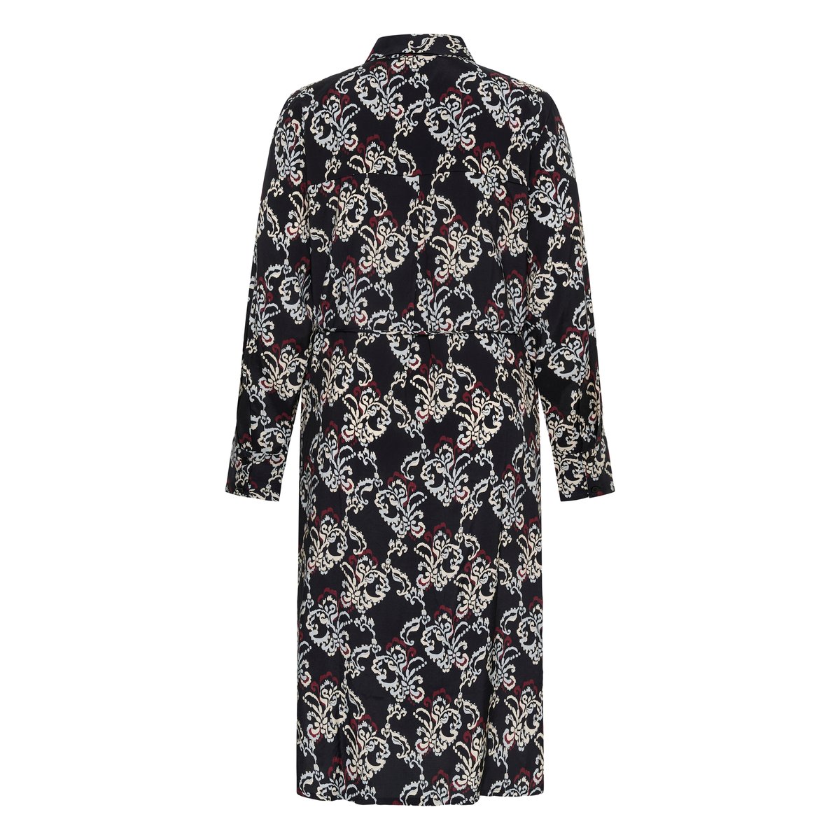 Robe noir bleu rouge black/blue/red ornamental, KAFFE CURVE