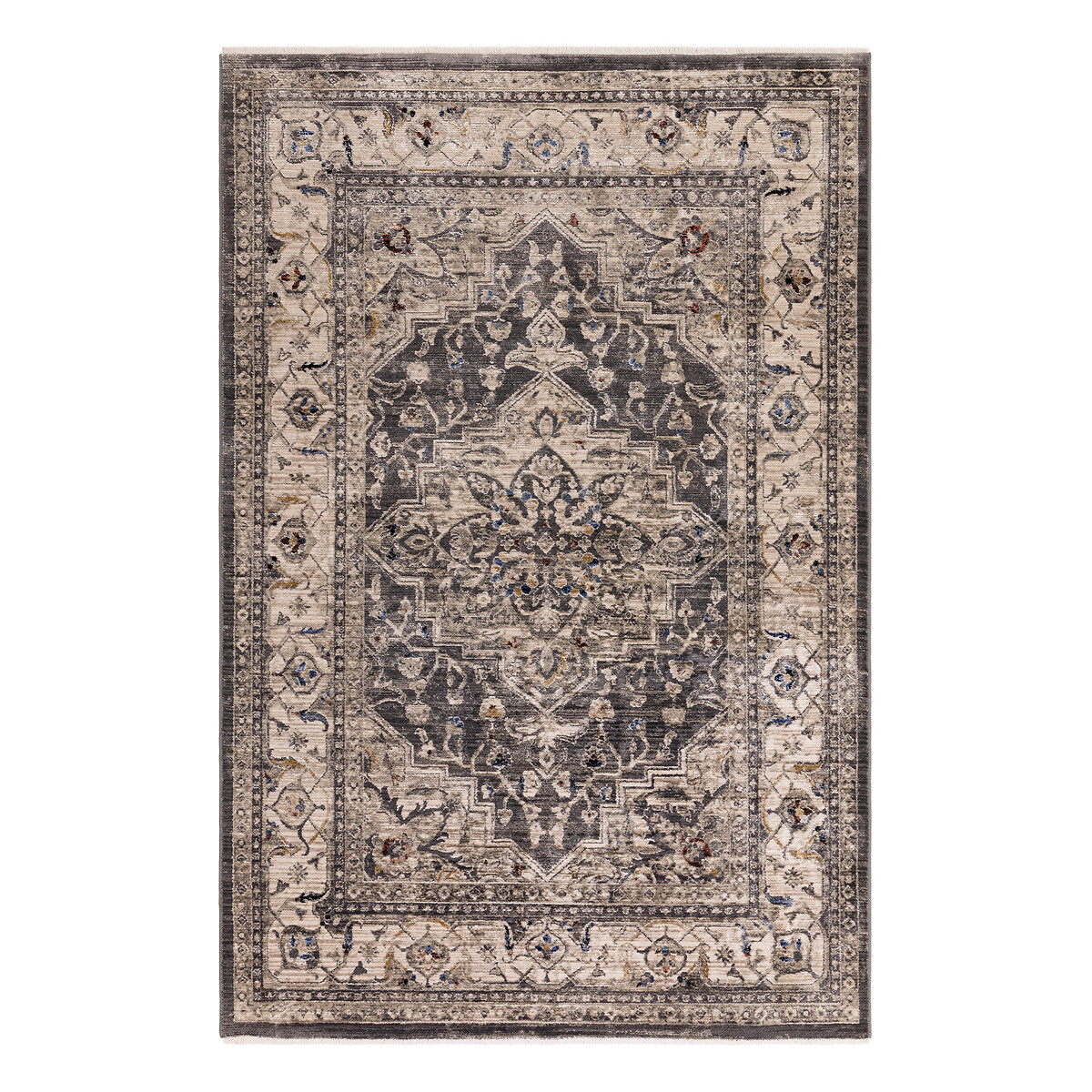 Sophisticated Vintage Medallion Rug charcoal, ÉDITÉ