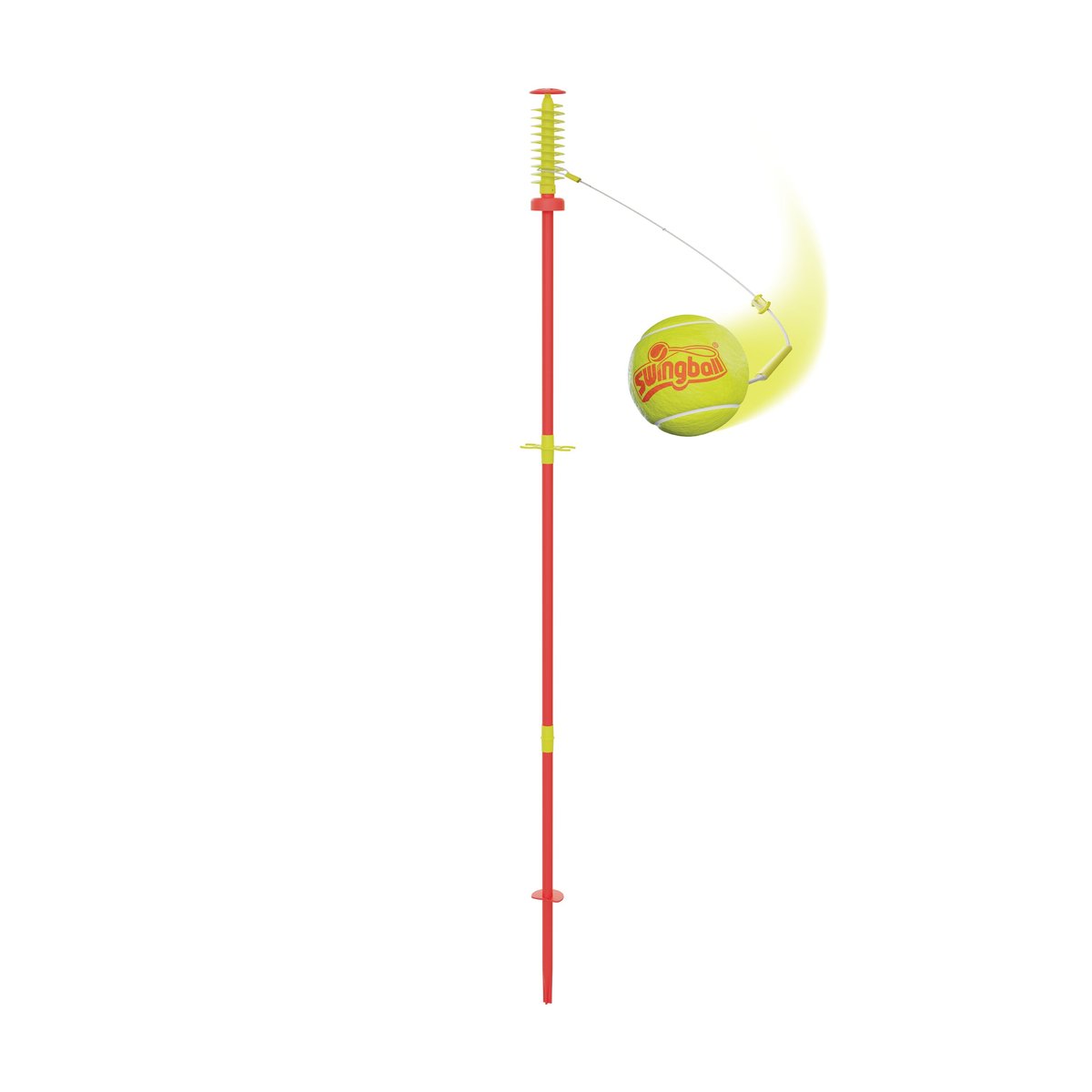 Jeu de balle Swingball CLASSIC rouge - jaune, SWINGBALL