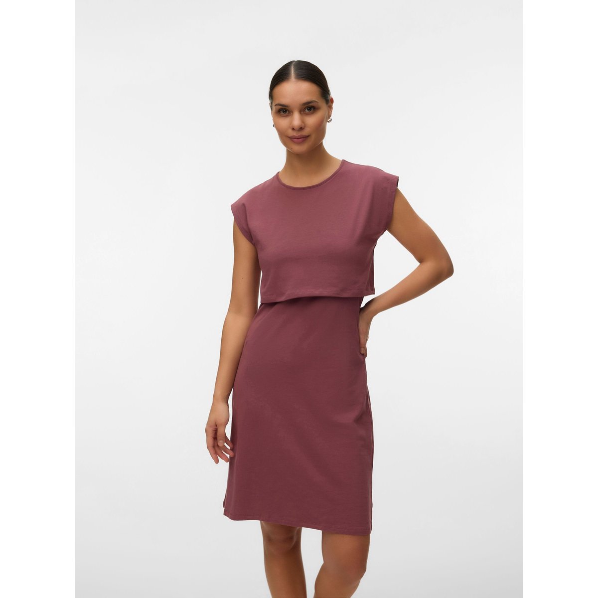 Robe rose brown 1, MAMA LICIOUS