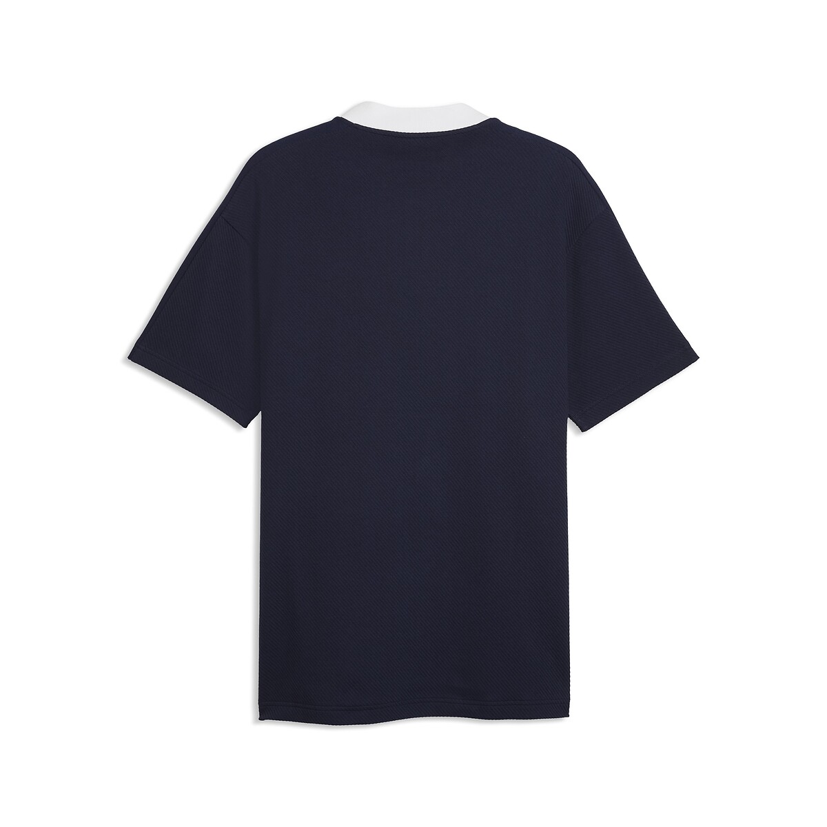 T-shirt com decote em V, mangas curtas marinho, PUMA