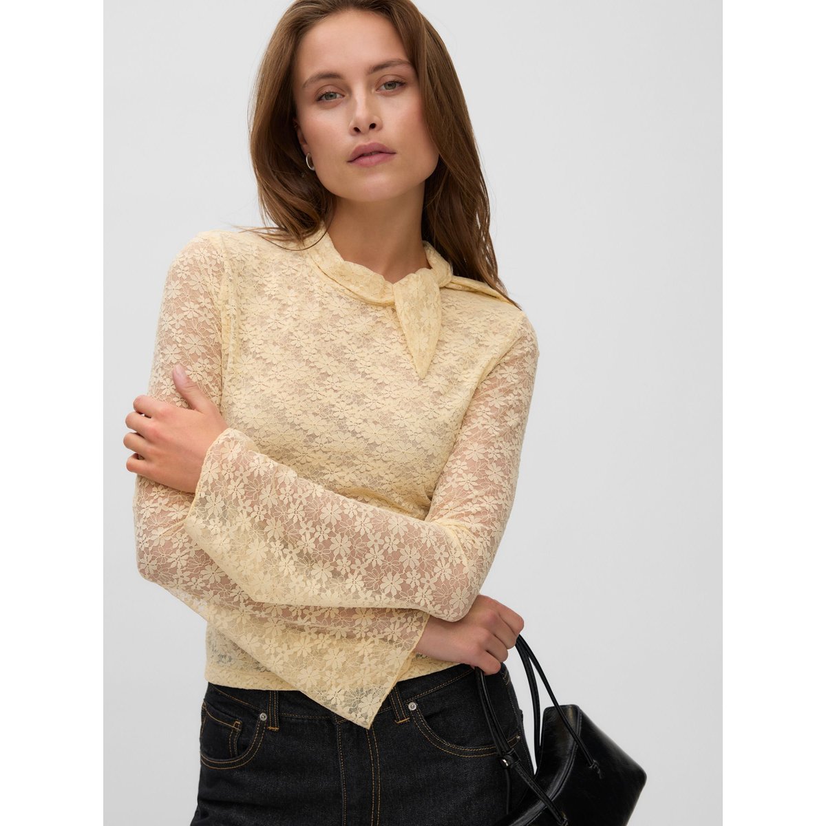 Top blanche - vanilla, VERO MODA