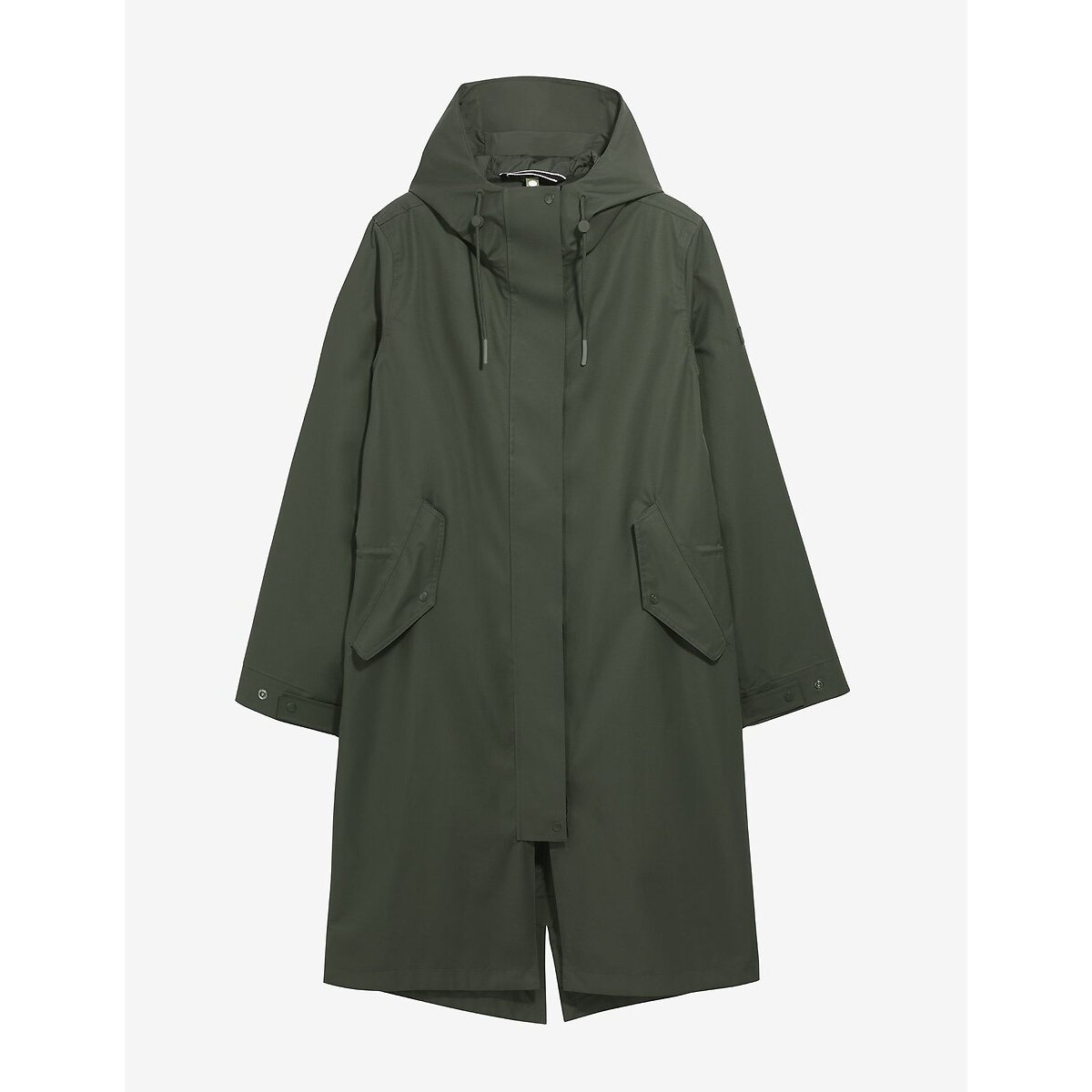 Parka longue imperméable MTD®, T-KIT kaki, AIGLE