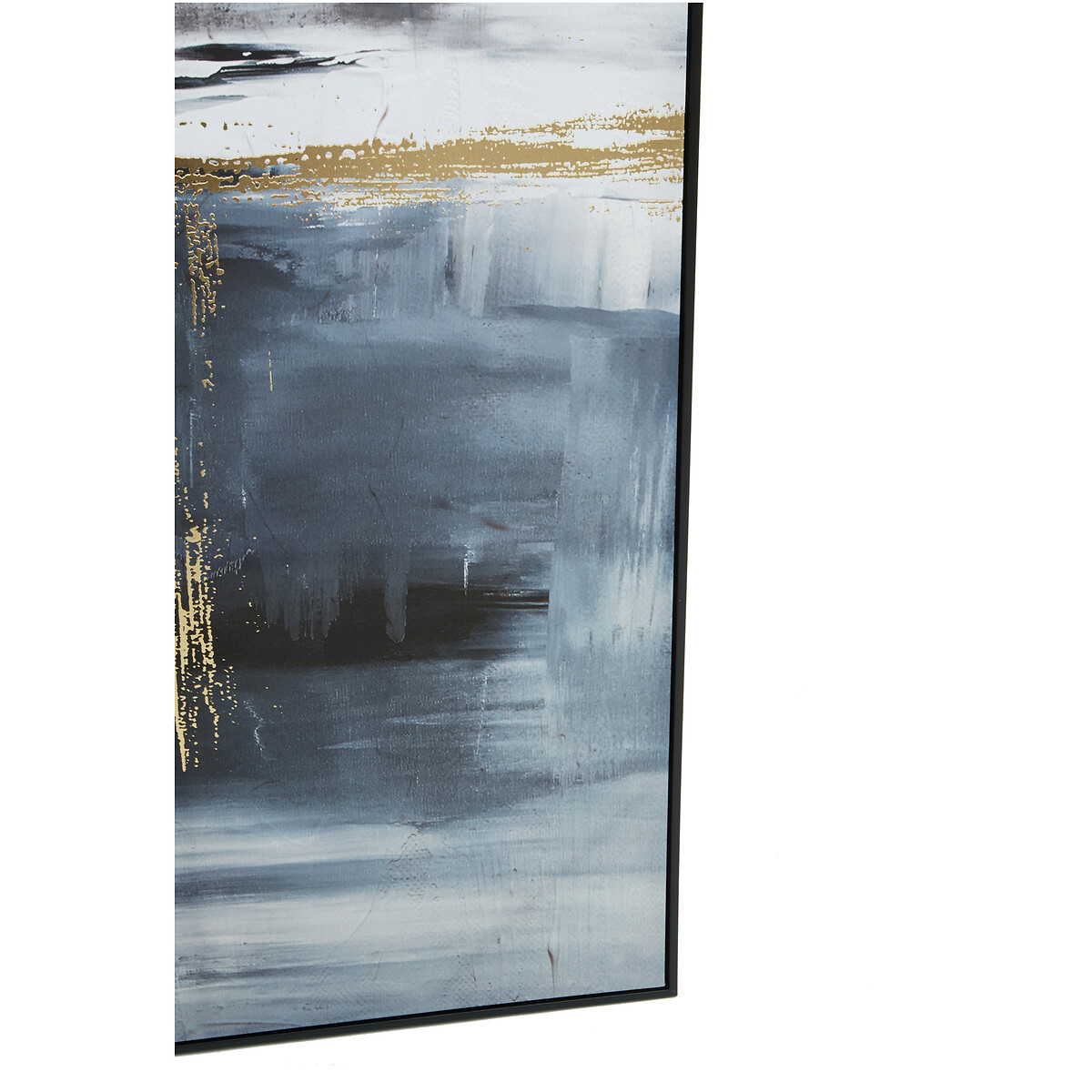 143 x 103cm Oil Paint Abstract Wall Art black, FIFTY FIVE SOUTH
