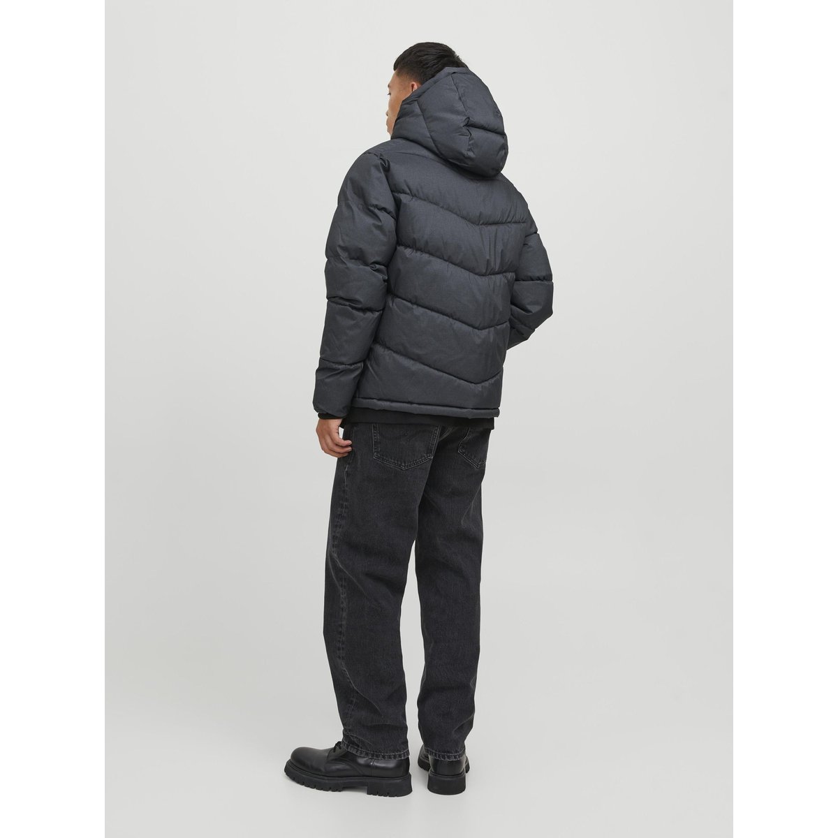 Doudoune dark grey melange, JACK & JONES