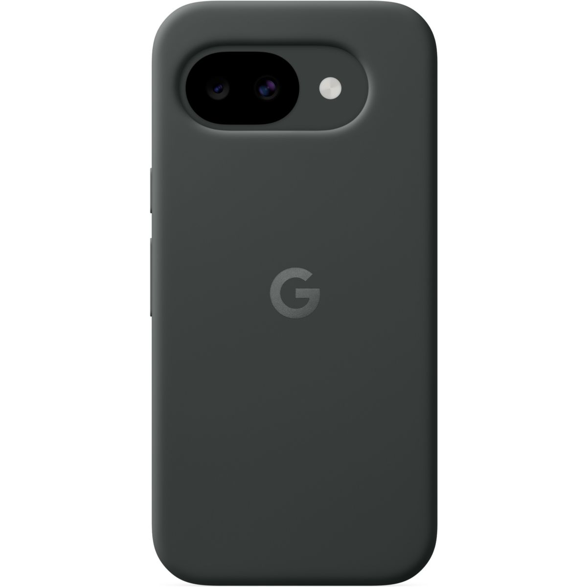 Coque silicone Pixel 10A noire couleur unique, GOOGLE