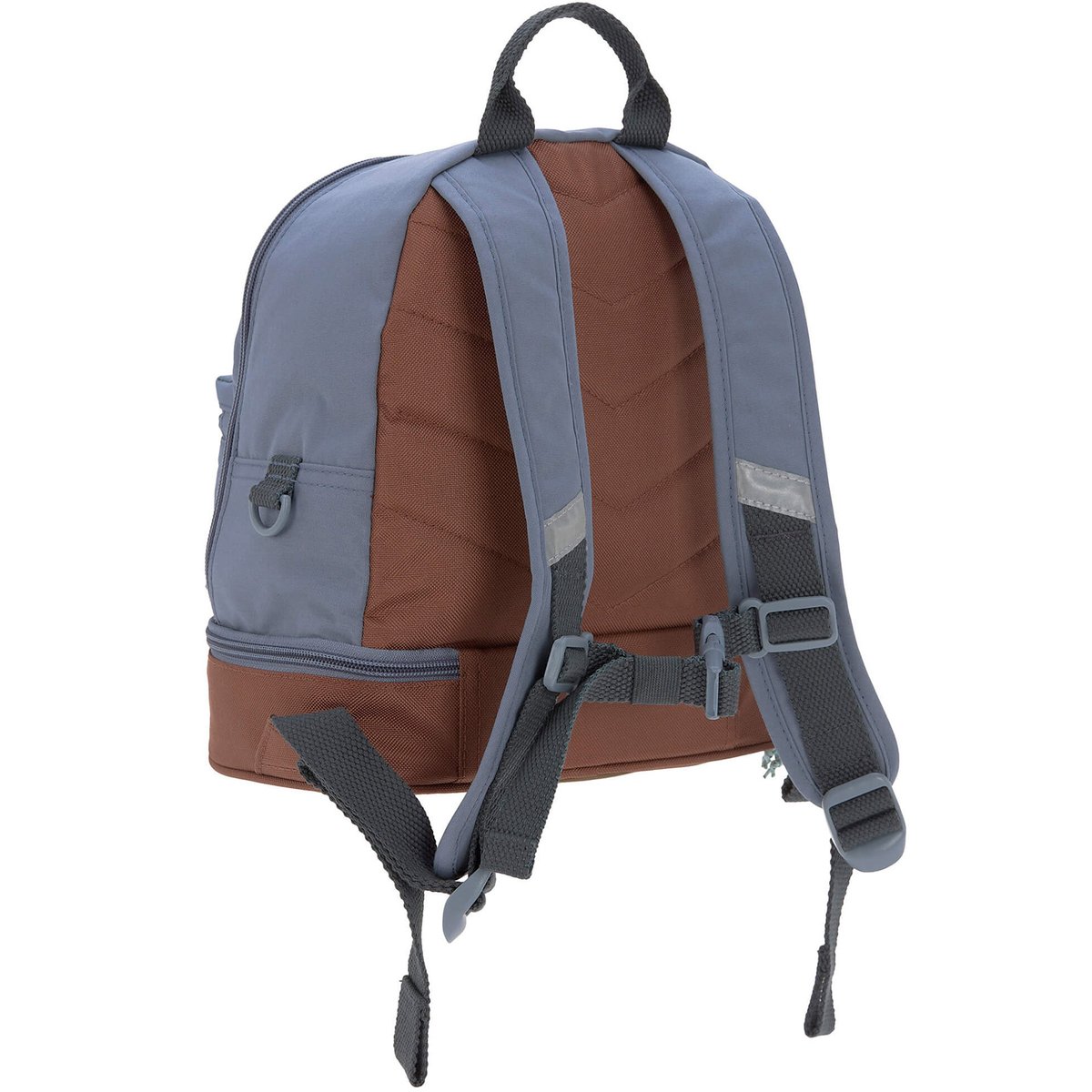 Sac à dos bébé bleu, marron, LASSIG