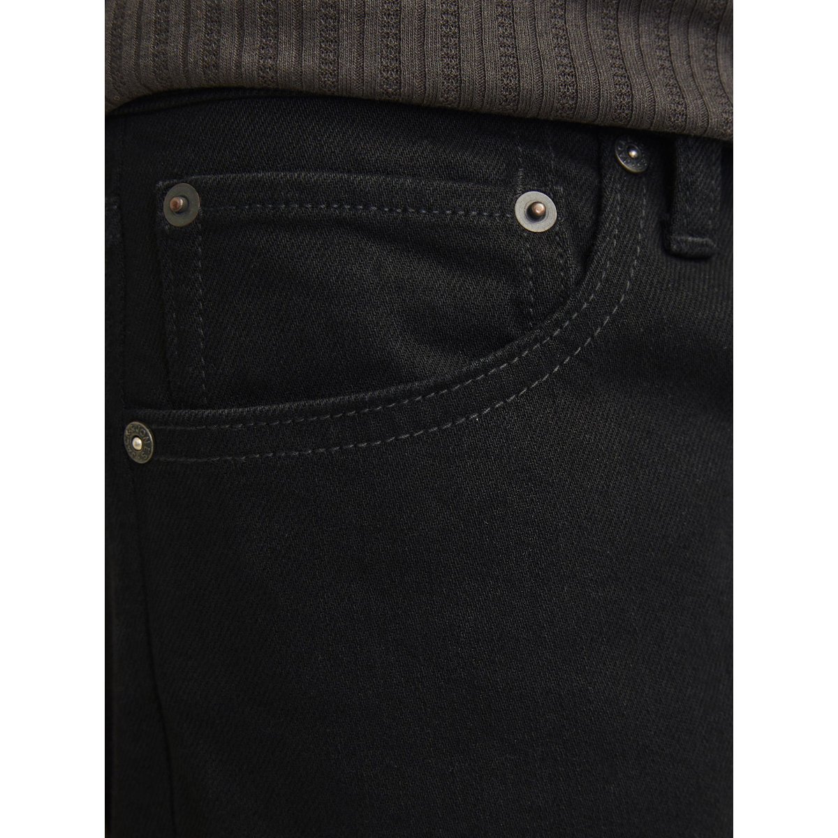Jean Coupe Tapered black denim, JACK & JONES