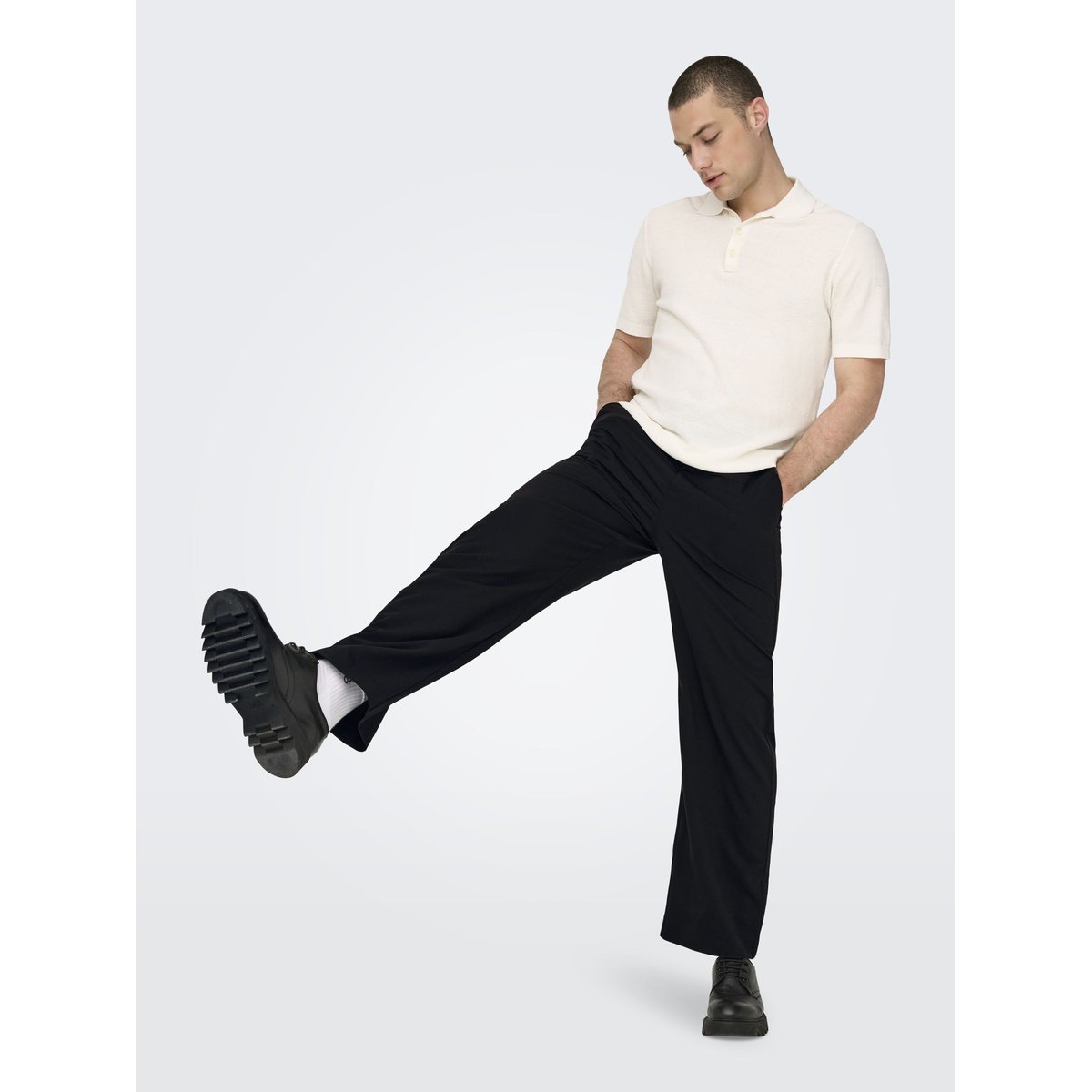 Pantalon De Tailleur noire - black, ONLY & SONS
