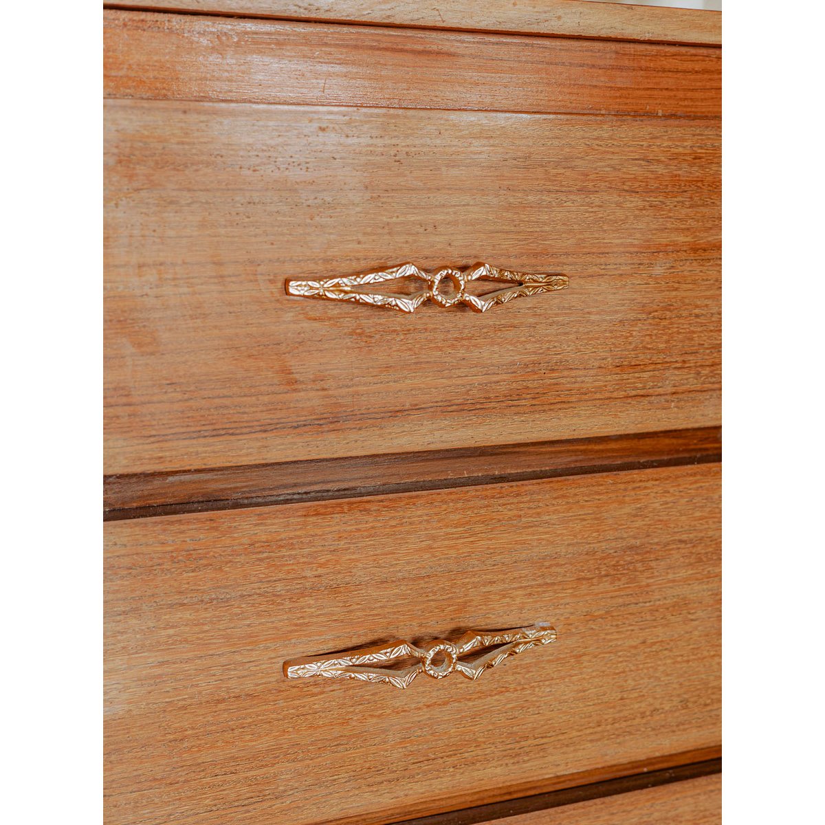 Commode en bois classique art déco Olga N°692 - Bon état bois clair, DEBONGOUT
