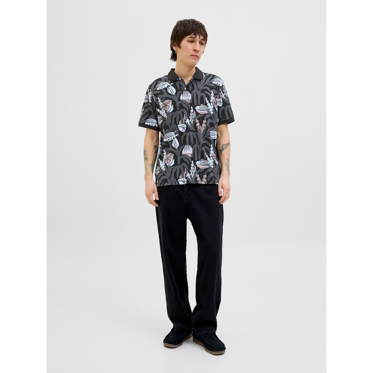 Polo noire - black, JACK & JONES