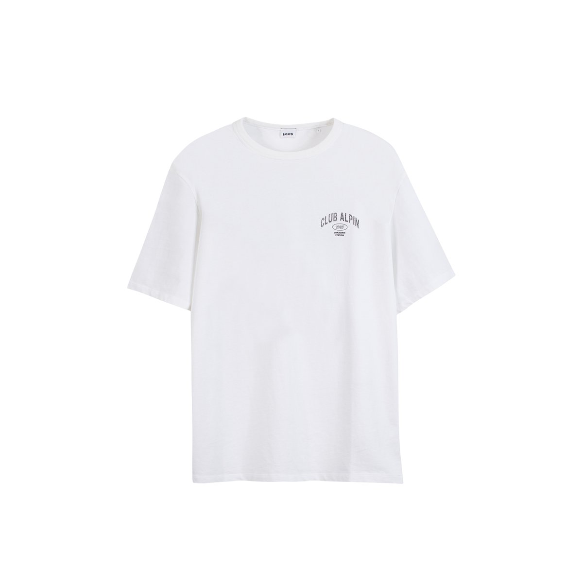 Tee-shirt visuel montagne ABSOLUTE DRY blanc, IKKS