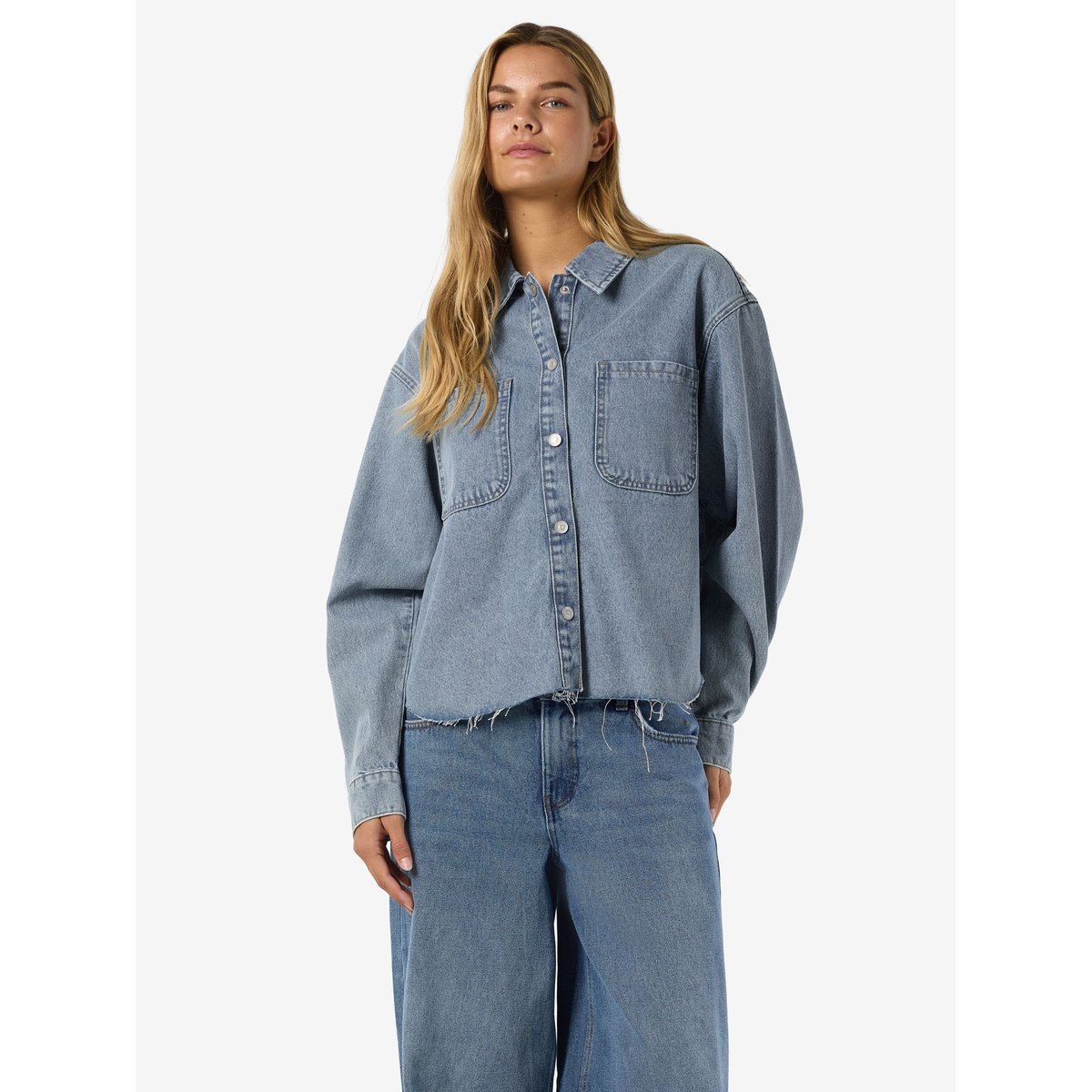 Surchemises light blue denim, NOISY MAY