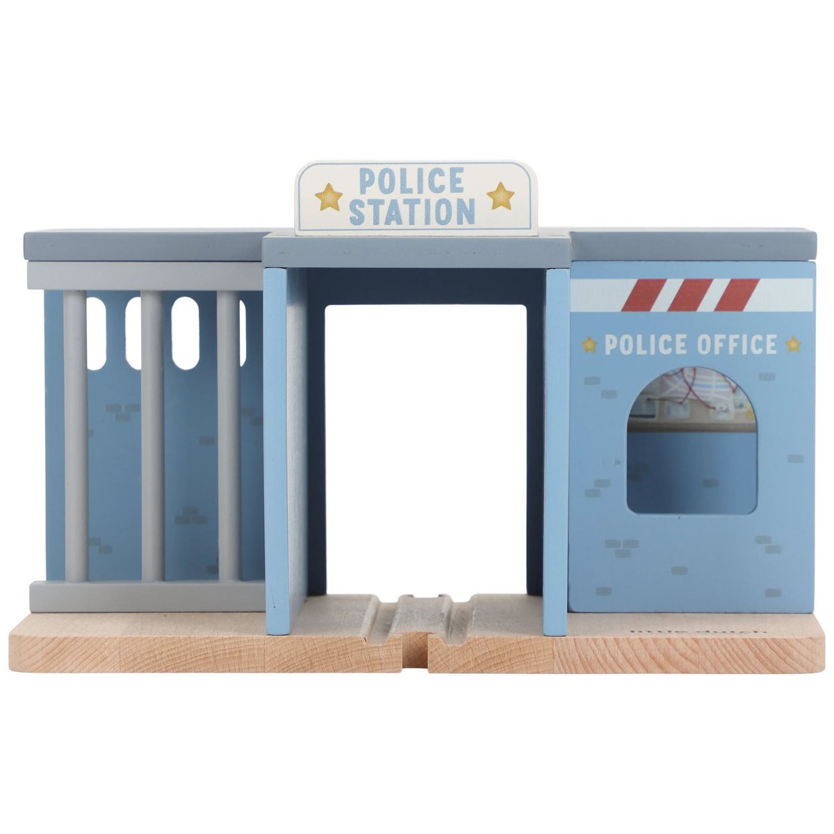 Commissariat de police bleu, blanc, beige, LITTLE DUTCH