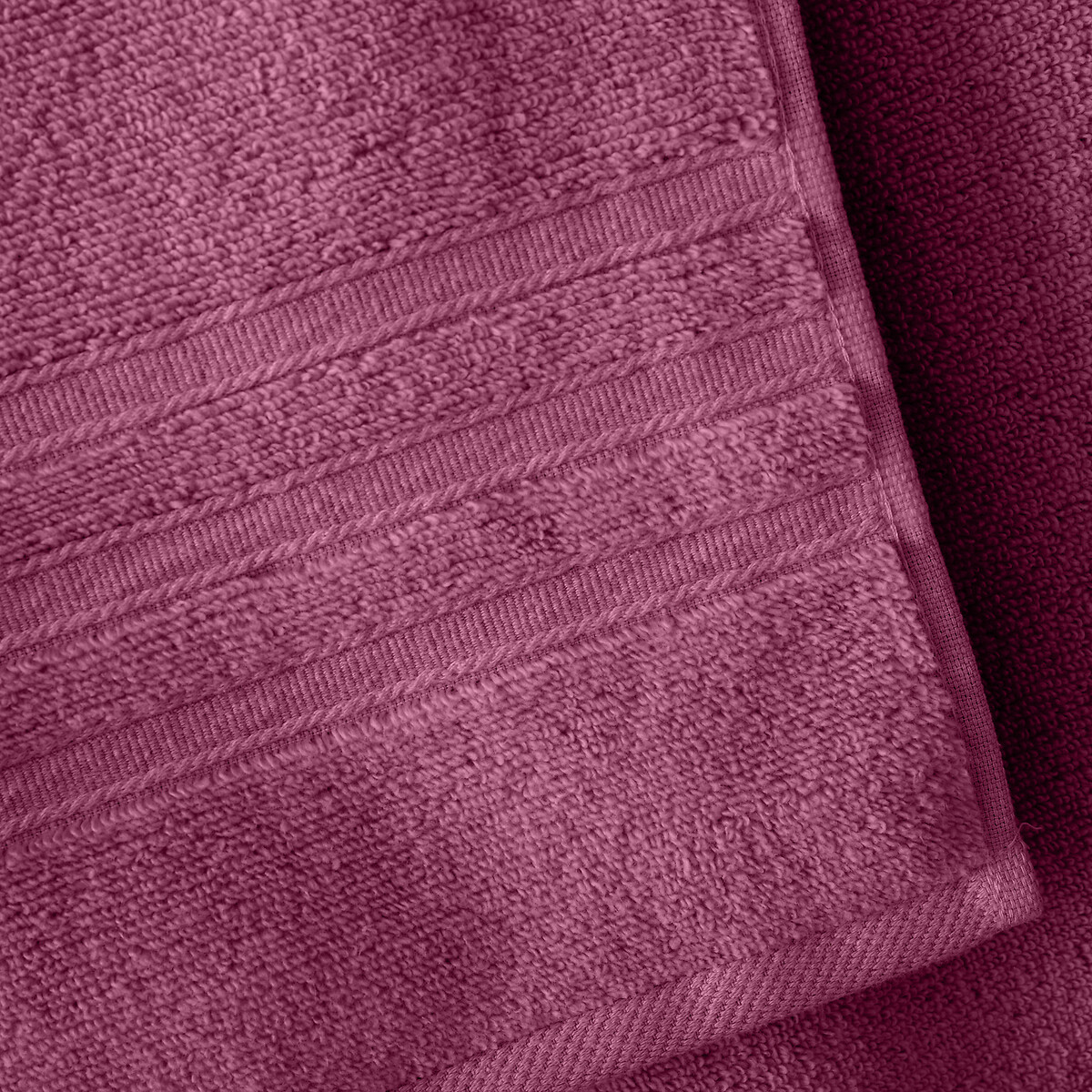 Zero Twist Cotton Bath Towel raspberry, CATHERINE LANSFIELD