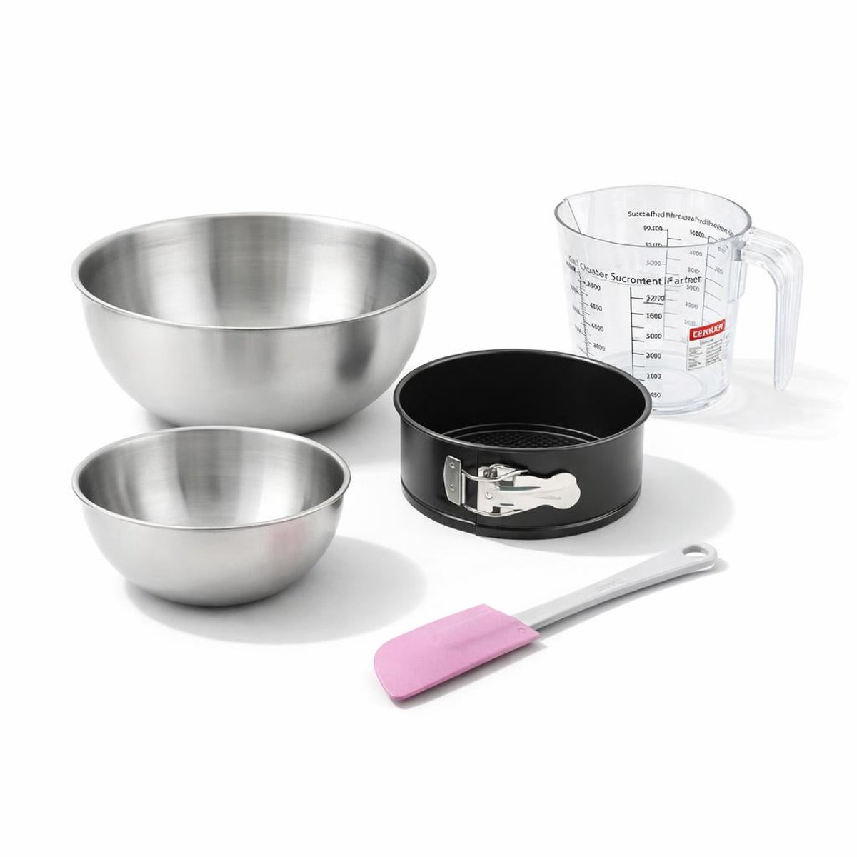 Set pâtisserie moule à panettone 18 cm, 2 bols à mixer, verre noir, ZENKER