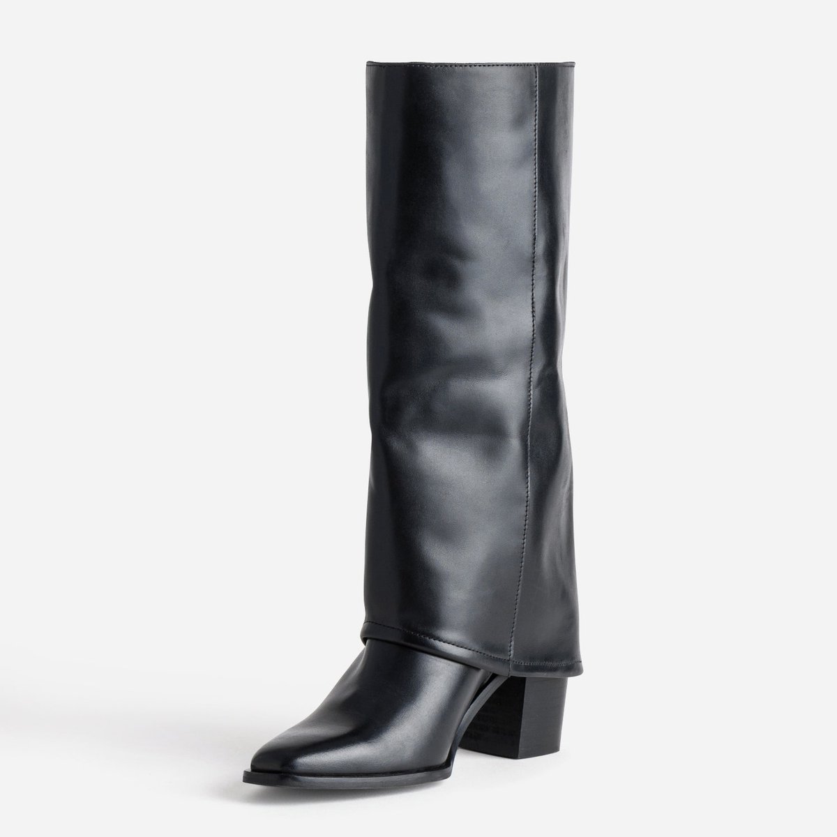 Botte À Talon en cuir TAKINA noir, ERAM