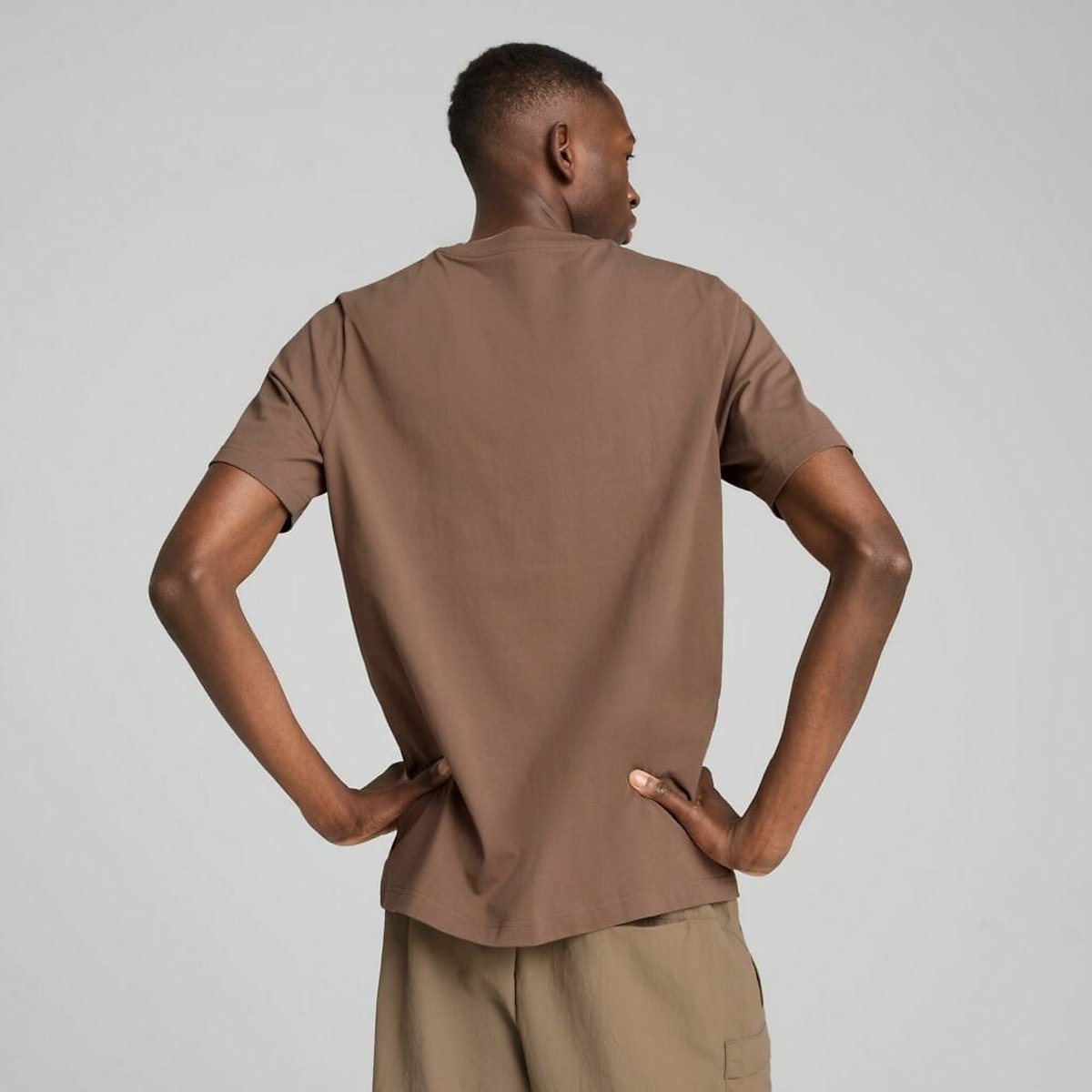 T-shirt manches courtes Prime marron, PUMA