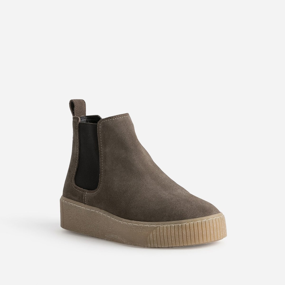 Boots en cuir ANNICK gris, ERAM