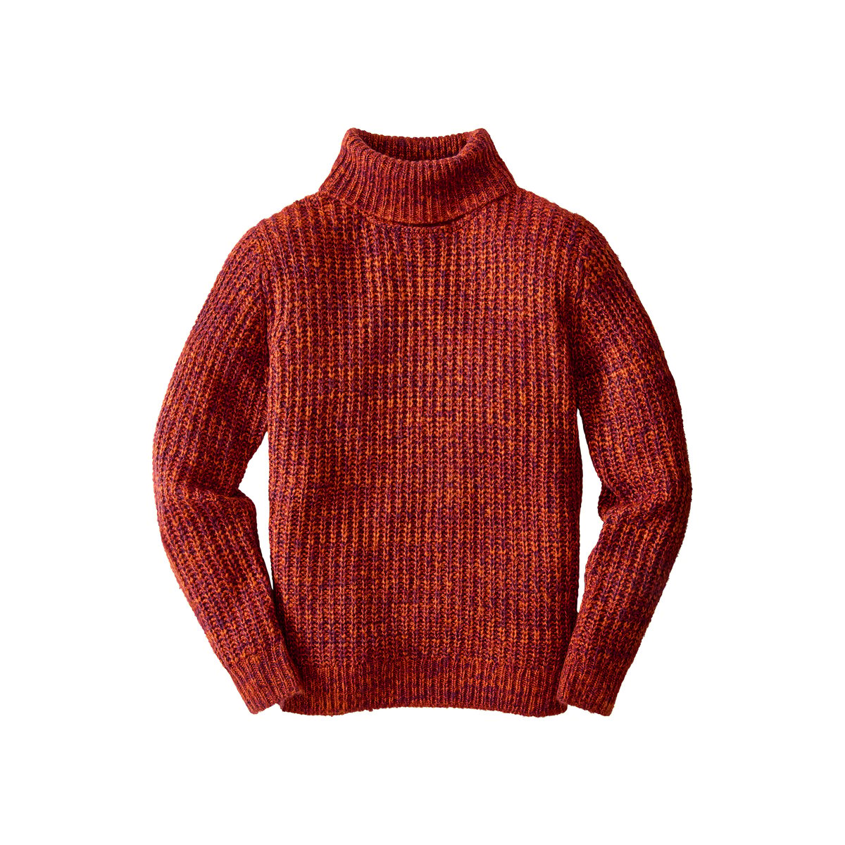 Pull Col Roulé Style Marin rouge, JOE BROWNS