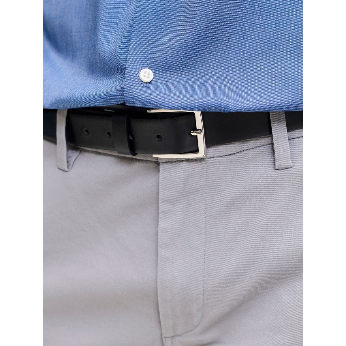 Ceinture En Cuir black 1, JACK & JONES