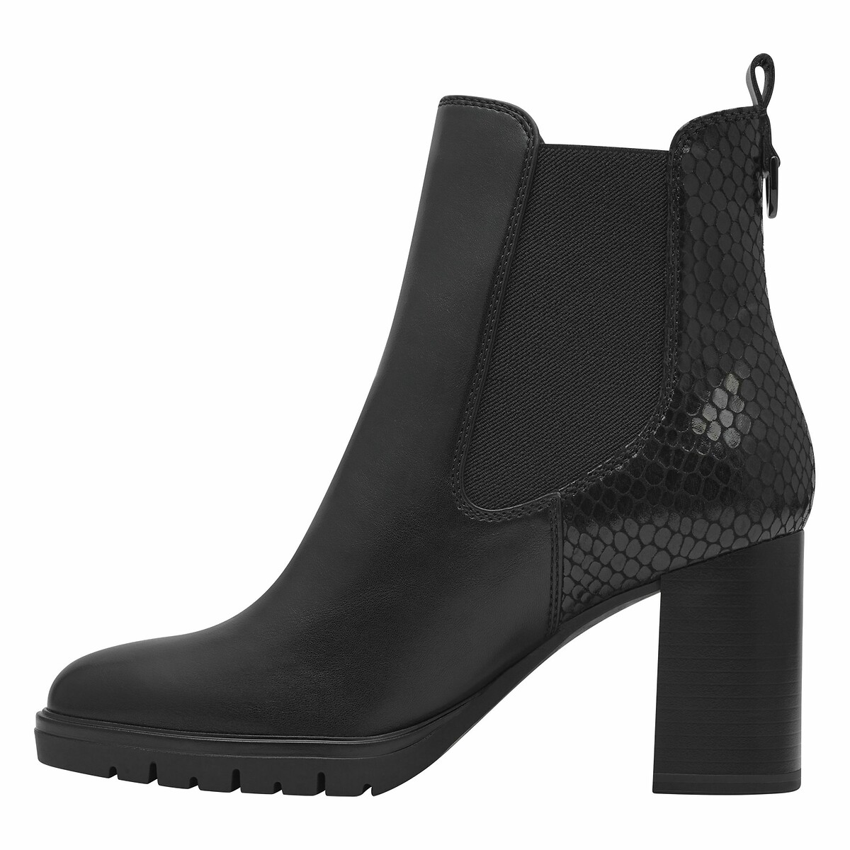 Heeled Ankle Boots black, TAMARIS