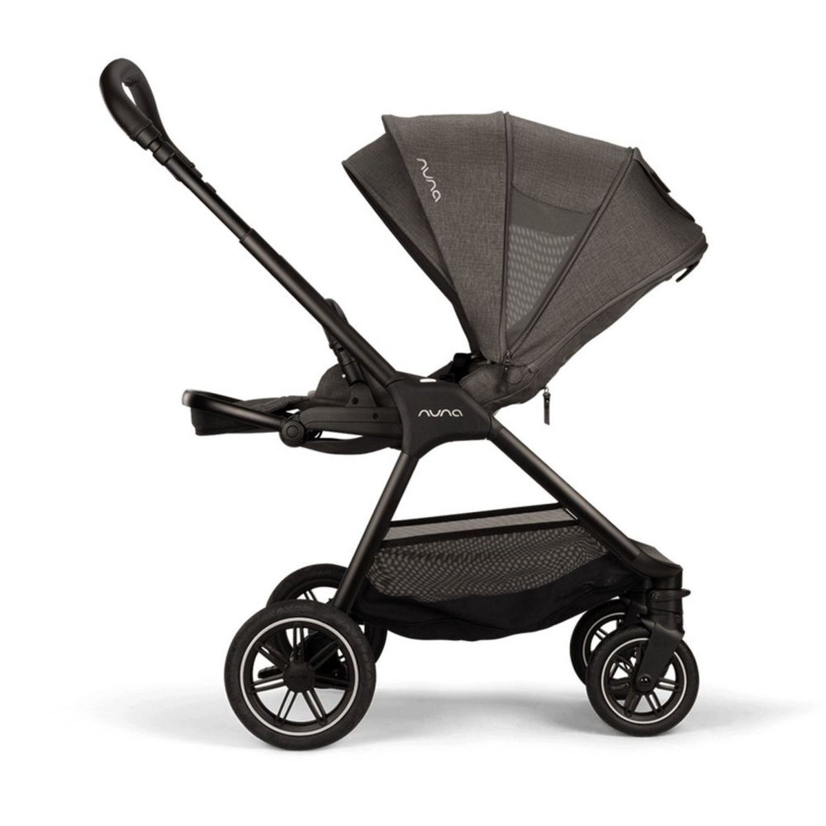 Poussette duo TRIV Next + Nacelle Lytl Thunder couleur unique, NUNA