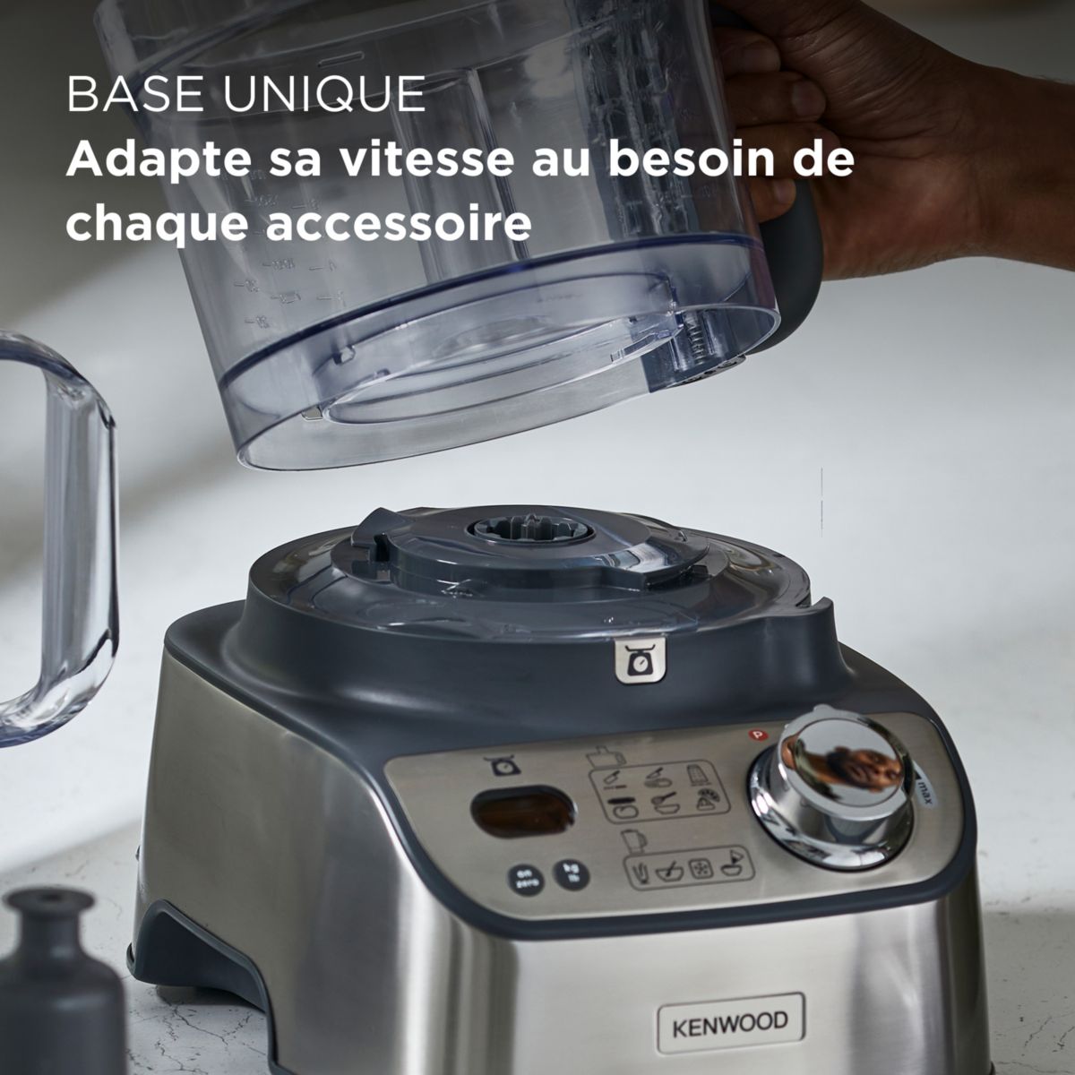 Robot multifonction FDM71.450SS MultiPro Express+ gris, KENWOOD