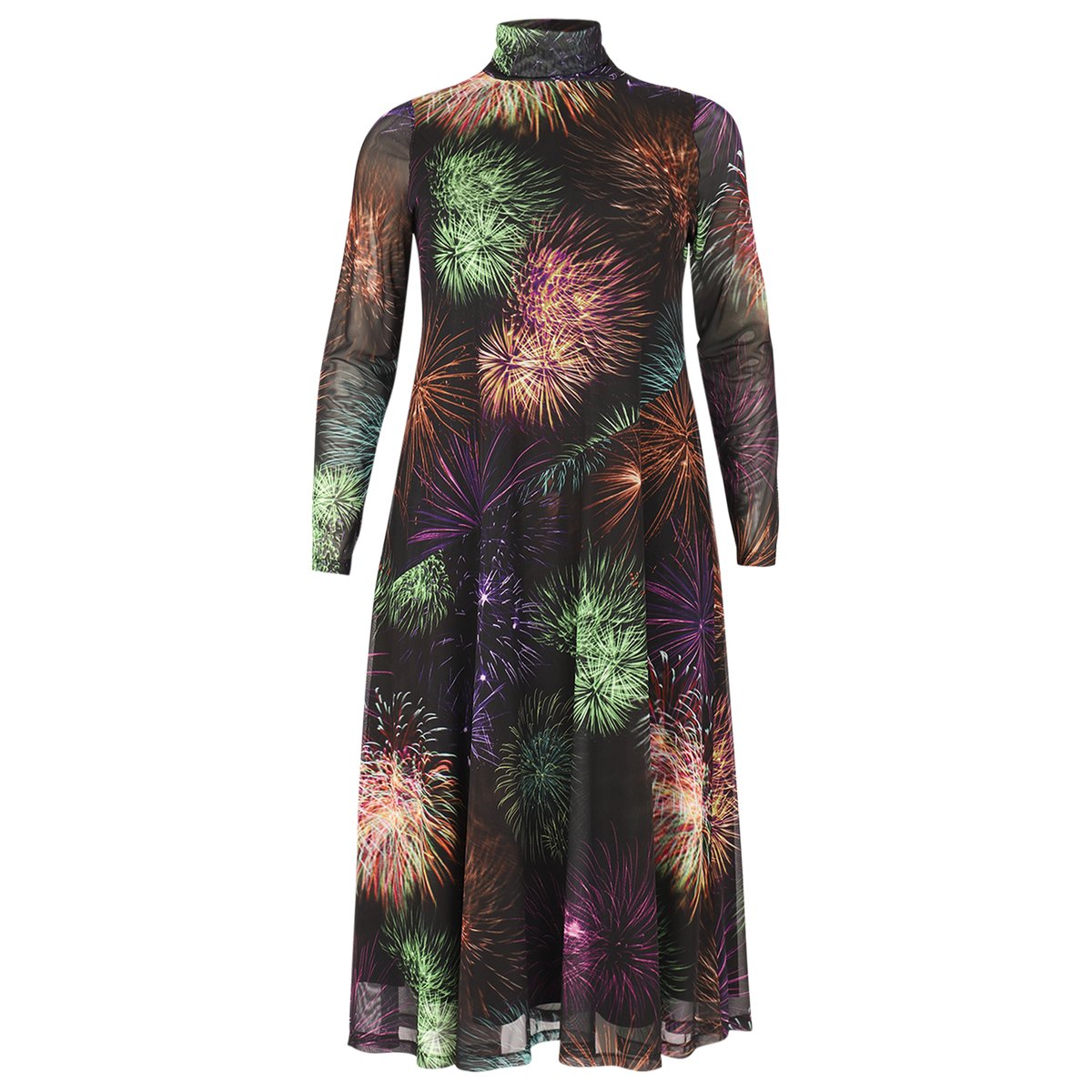 Robe imprimé / imprimée noir, YOEK